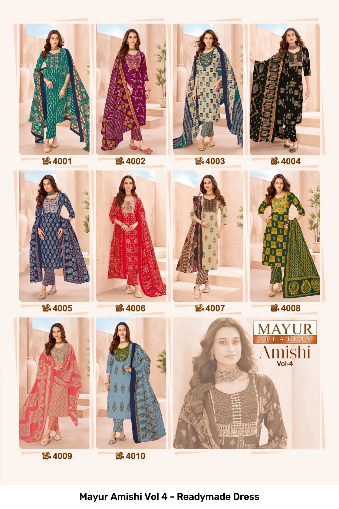 Mayur Amishi Vol 4 - Readymade Dress - Image 2