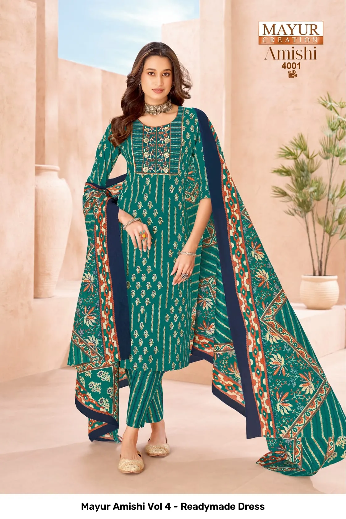 Mayur Amishi Vol 4 - Readymade Dress - Image 3