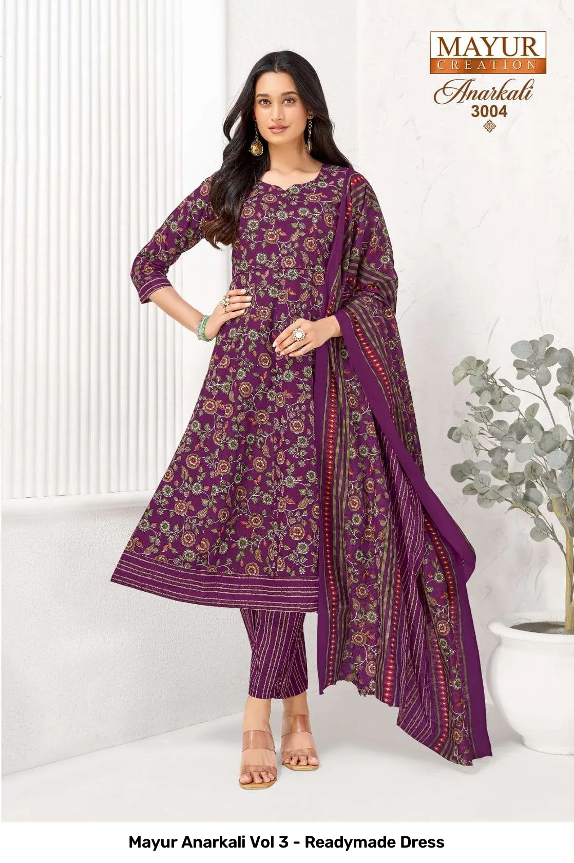 Mayur Anarkali Vol 3 - Readymade Dress - Image 3