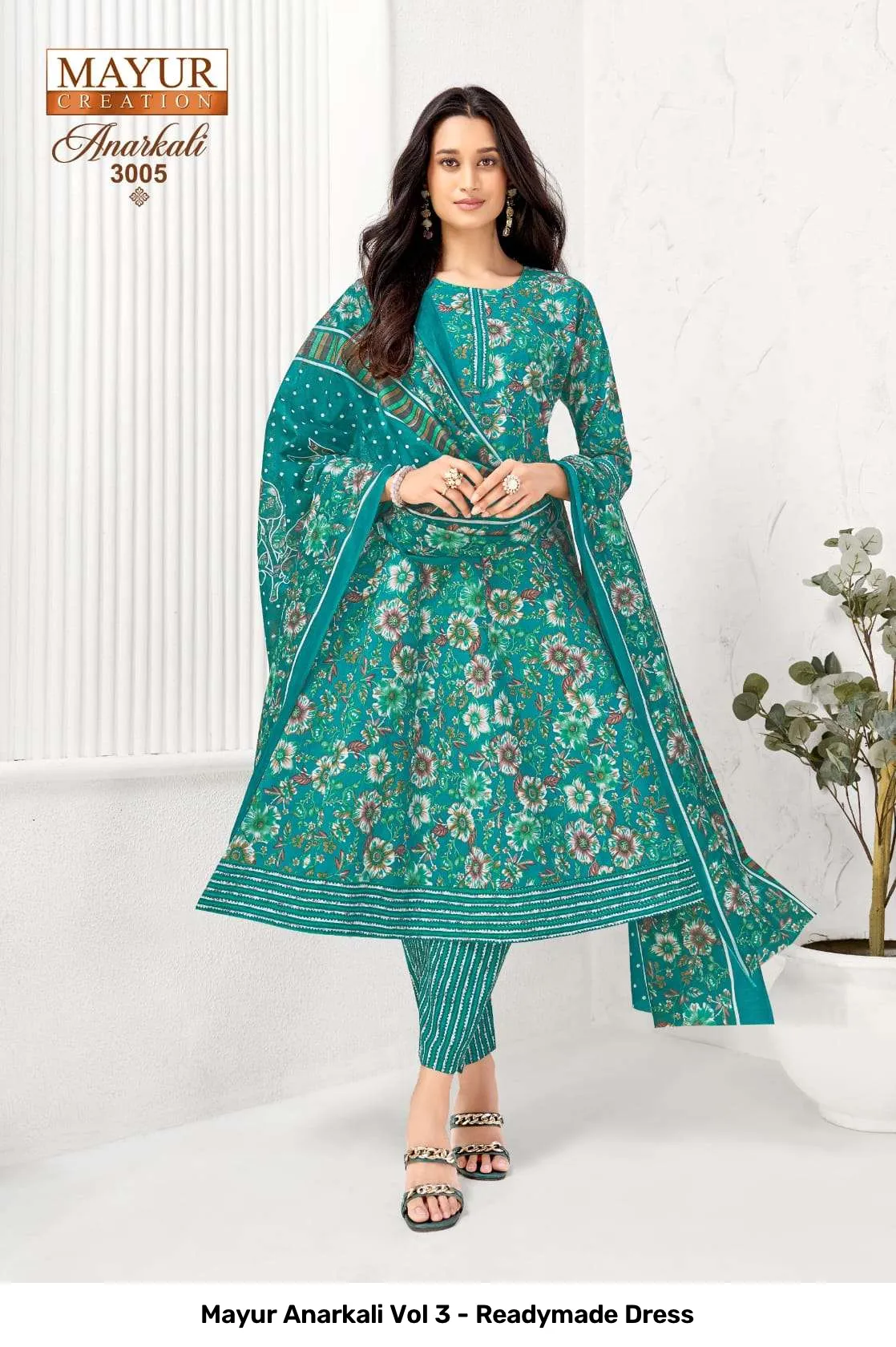 Mayur Anarkali Vol 3 - Readymade Dress - Image 4
