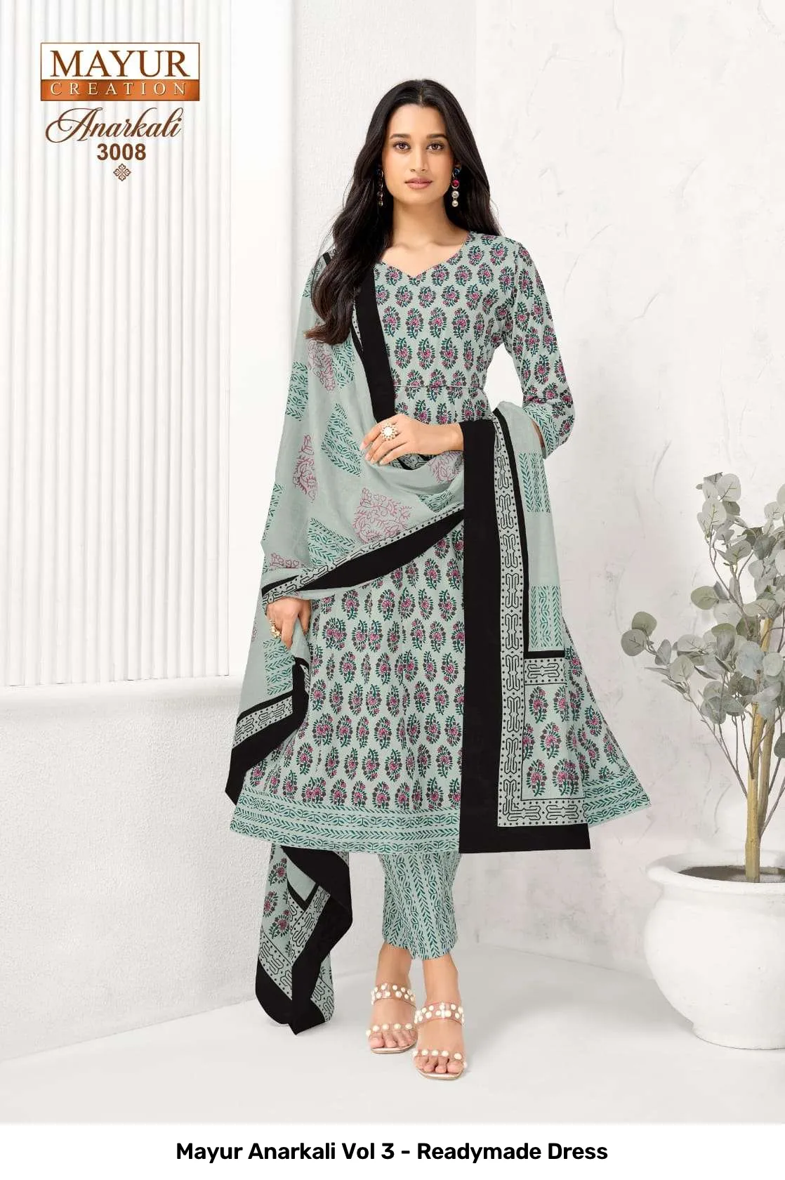 Mayur Anarkali Vol 3 - Readymade Dress - Image 9