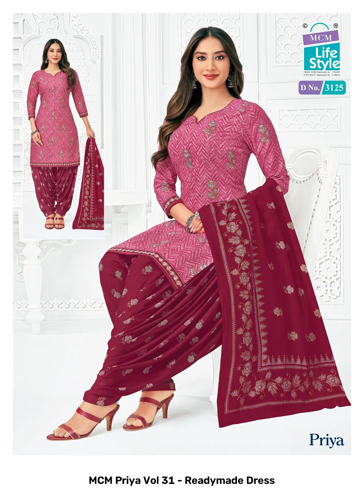 MCM Priya Vol 31 - Readymade Dress - Image 10