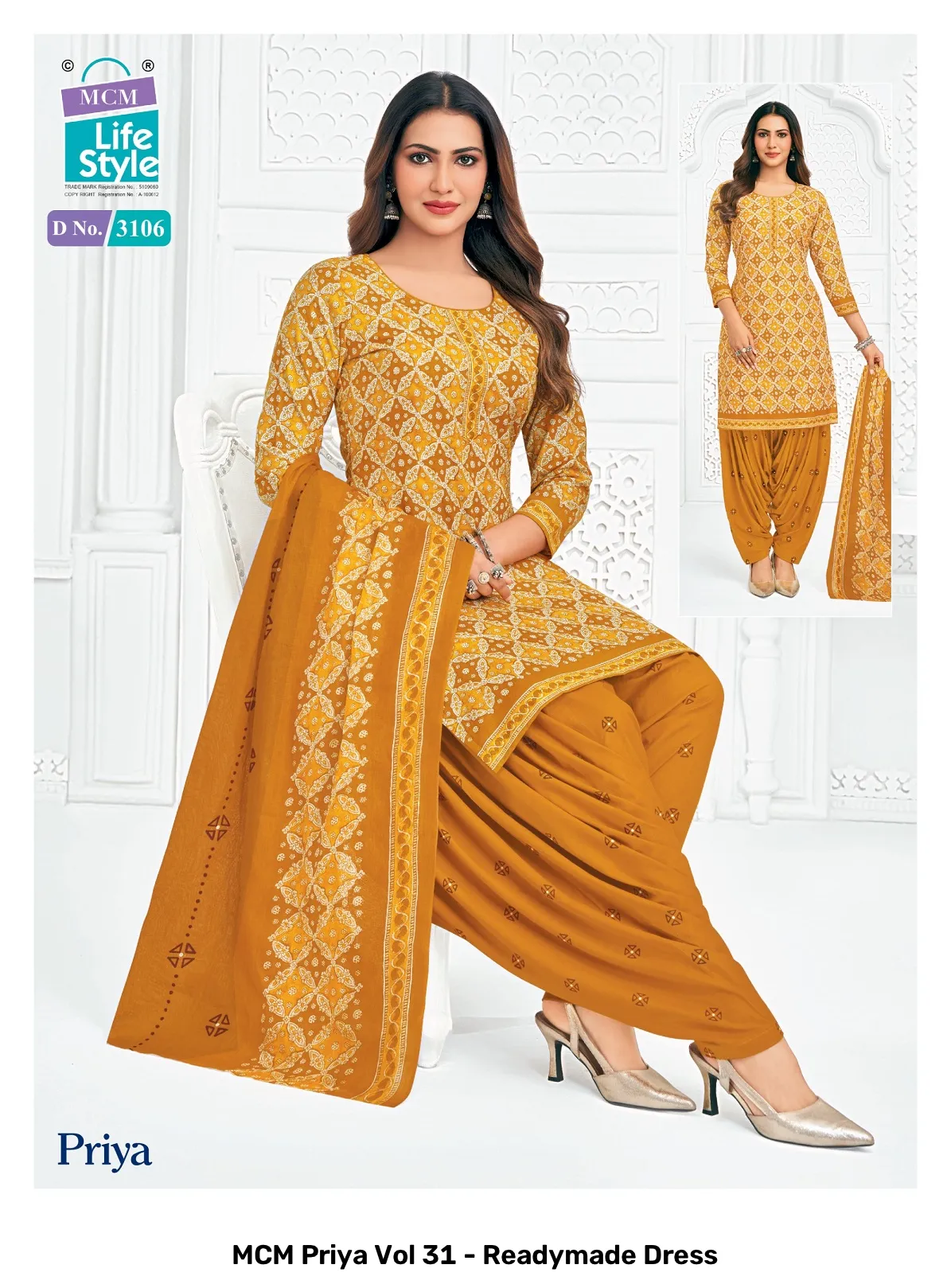 MCM Priya Vol 31 - Readymade Dress - Image 11