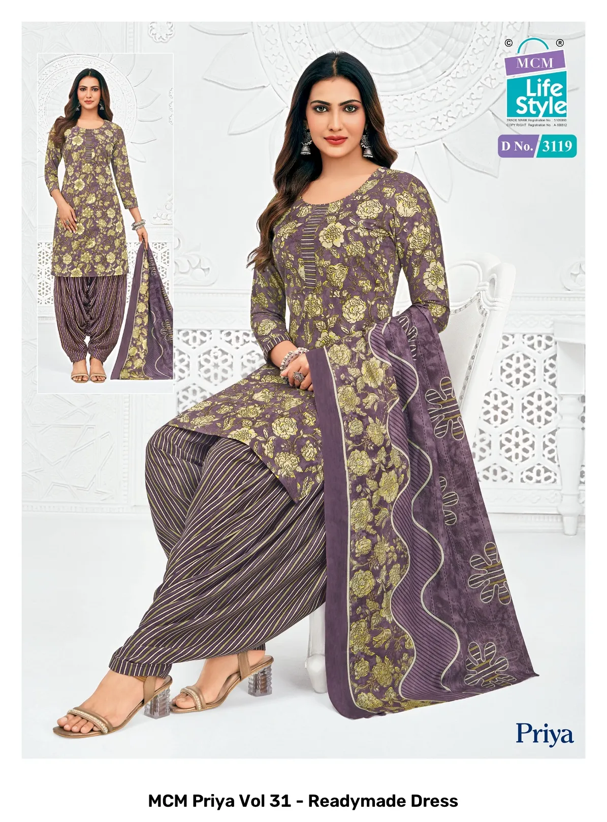 MCM Priya Vol 31 - Readymade Dress - Image 12