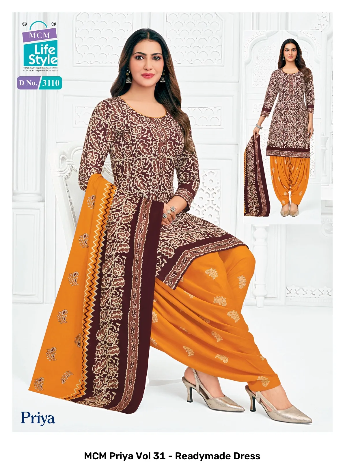 MCM Priya Vol 31 - Readymade Dress - Image 14