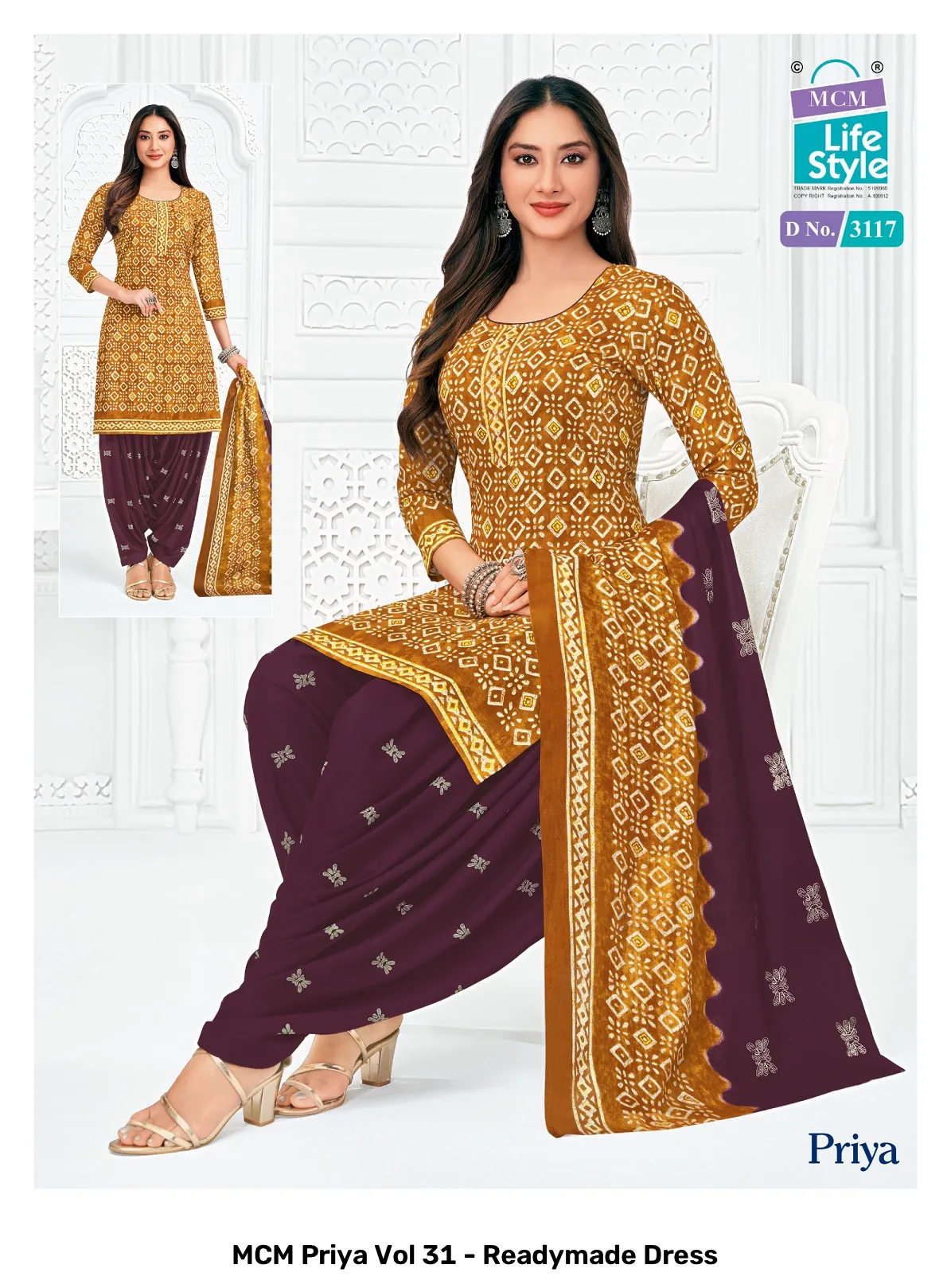 MCM Priya Vol 31 - Readymade Dress - Image 16