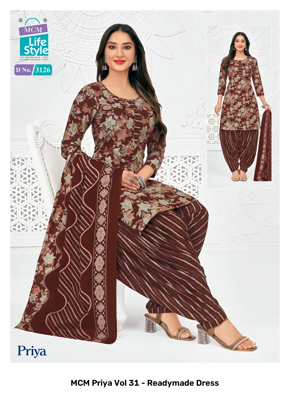 MCM Priya Vol 31 - Readymade Dress - Image 17