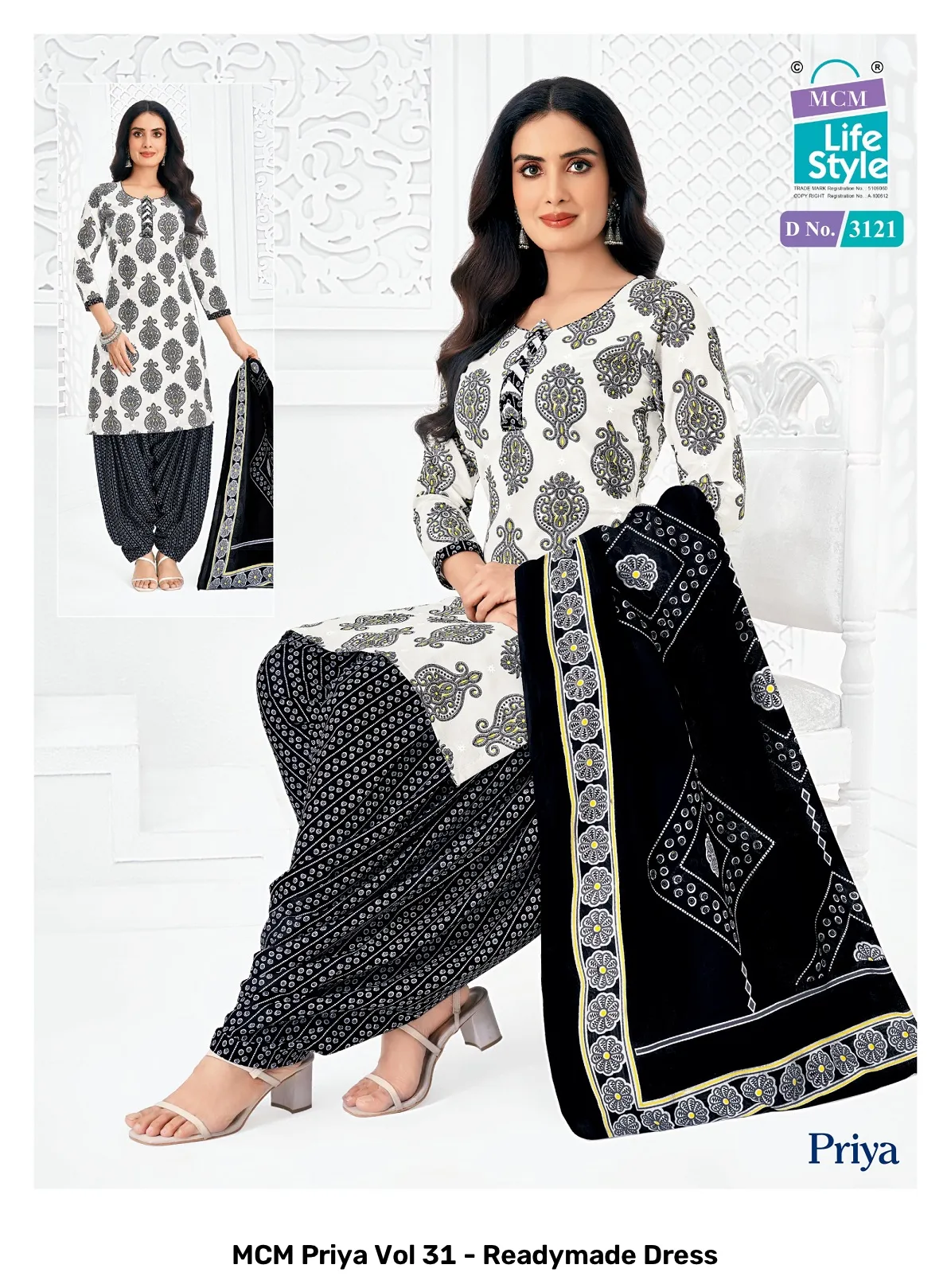 MCM Priya Vol 31 - Readymade Dress - Image 19