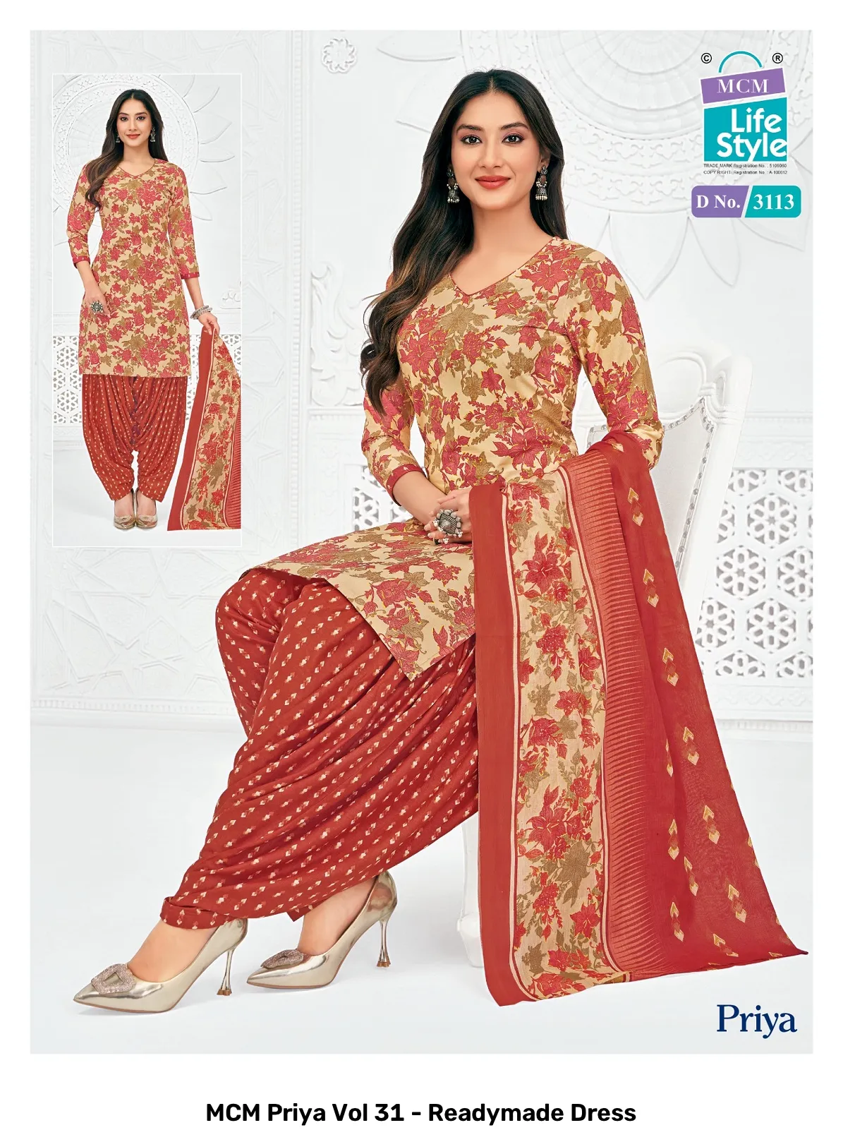 MCM Priya Vol 31 - Readymade Dress - Image 20