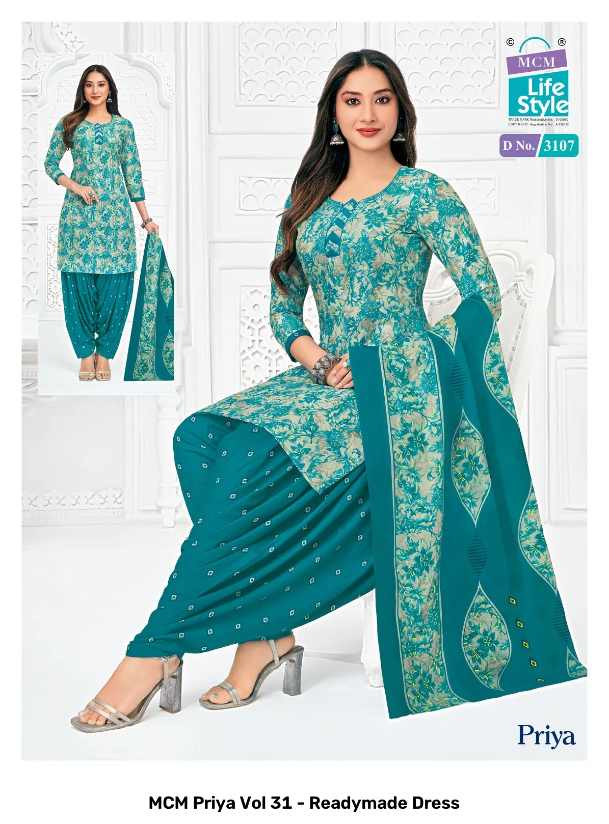 MCM Priya Vol 31 - Readymade Dress - Image 21
