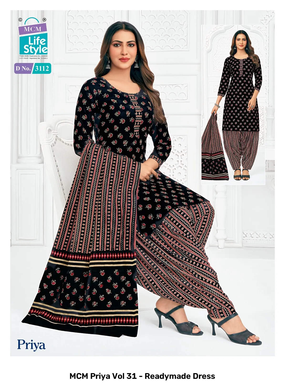 MCM Priya Vol 31 - Readymade Dress - Image 25