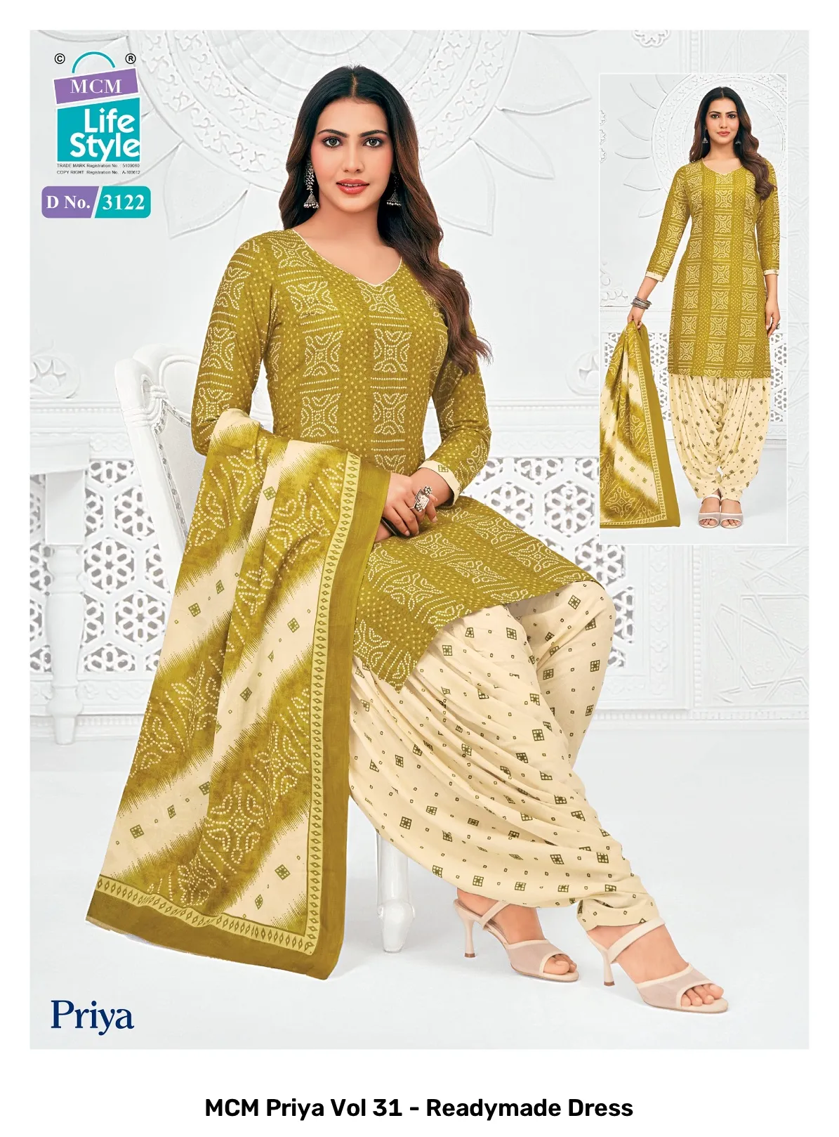 MCM Priya Vol 31 - Readymade Dress - Image 26