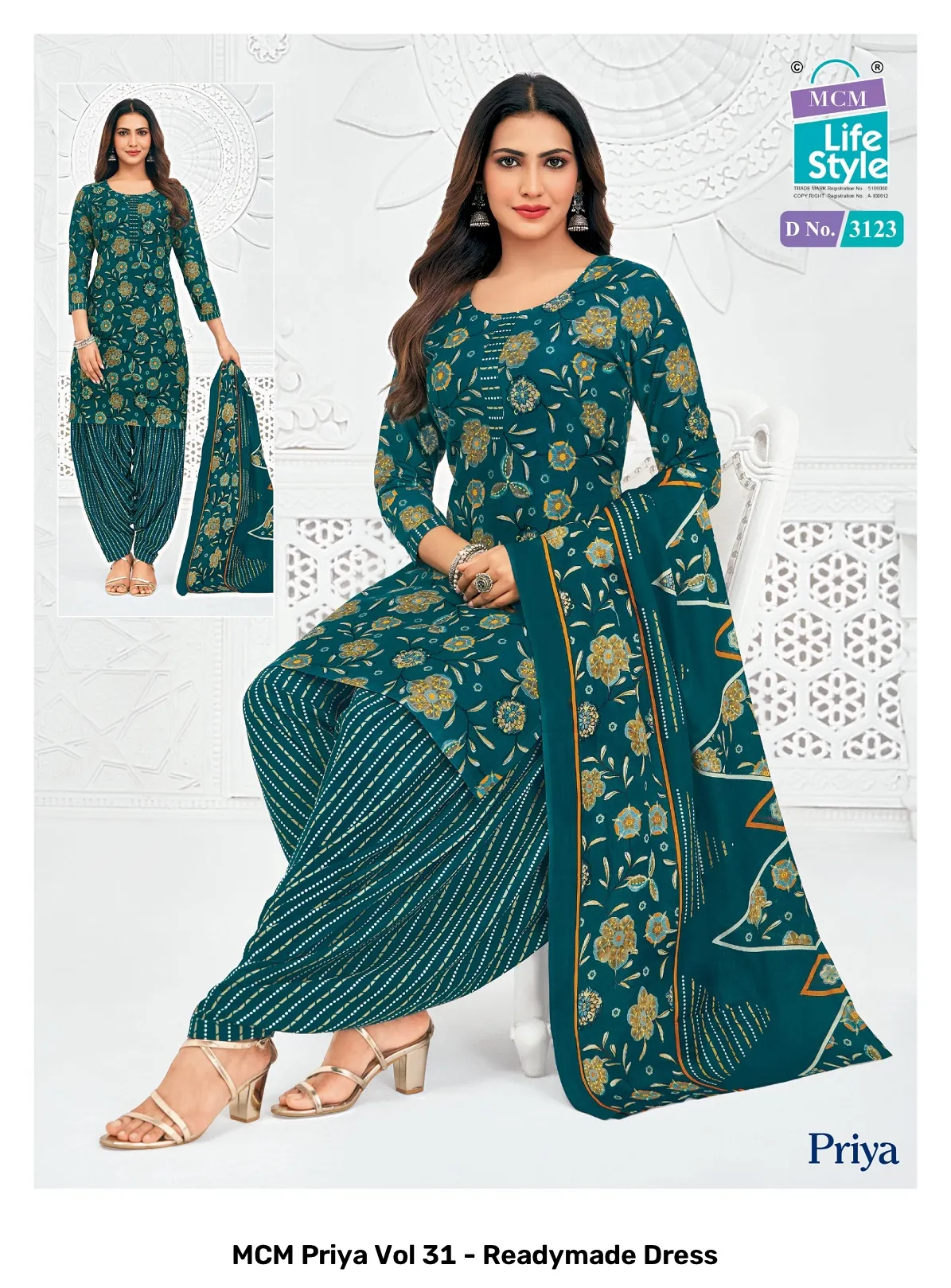 MCM Priya Vol 31 - Readymade Dress - Image 5