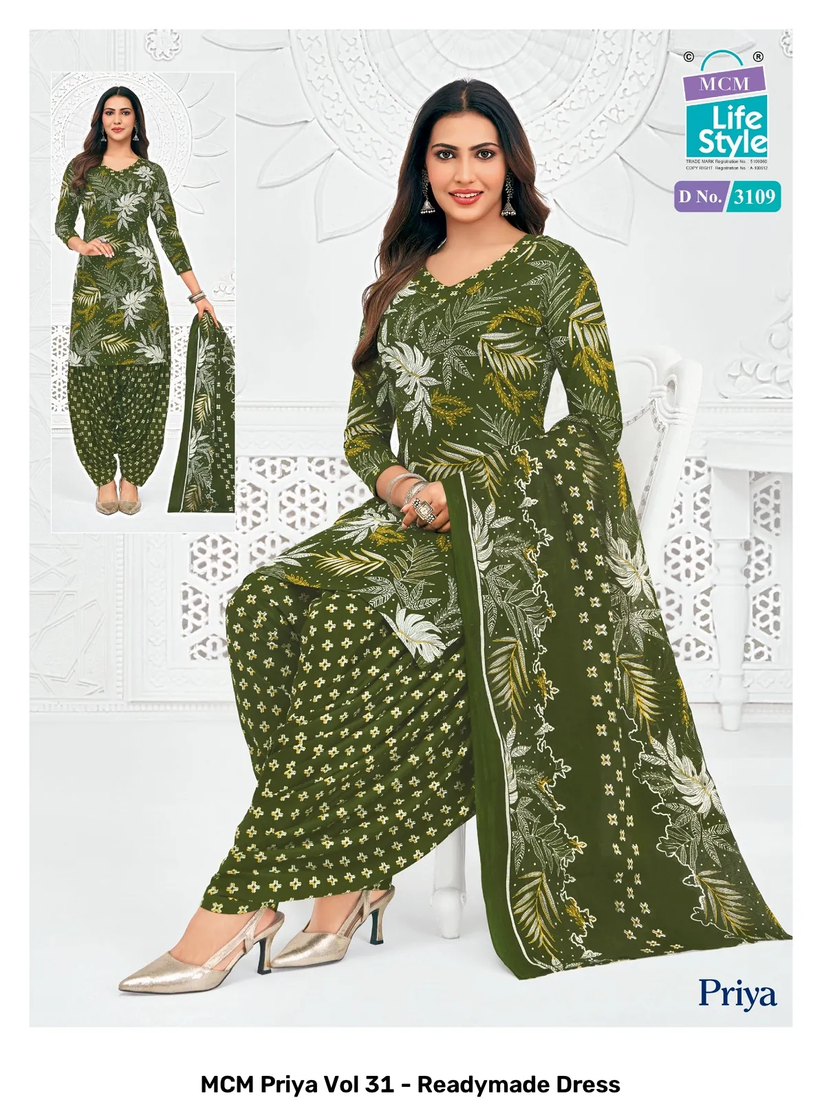 MCM Priya Vol 31 - Readymade Dress - Image 7