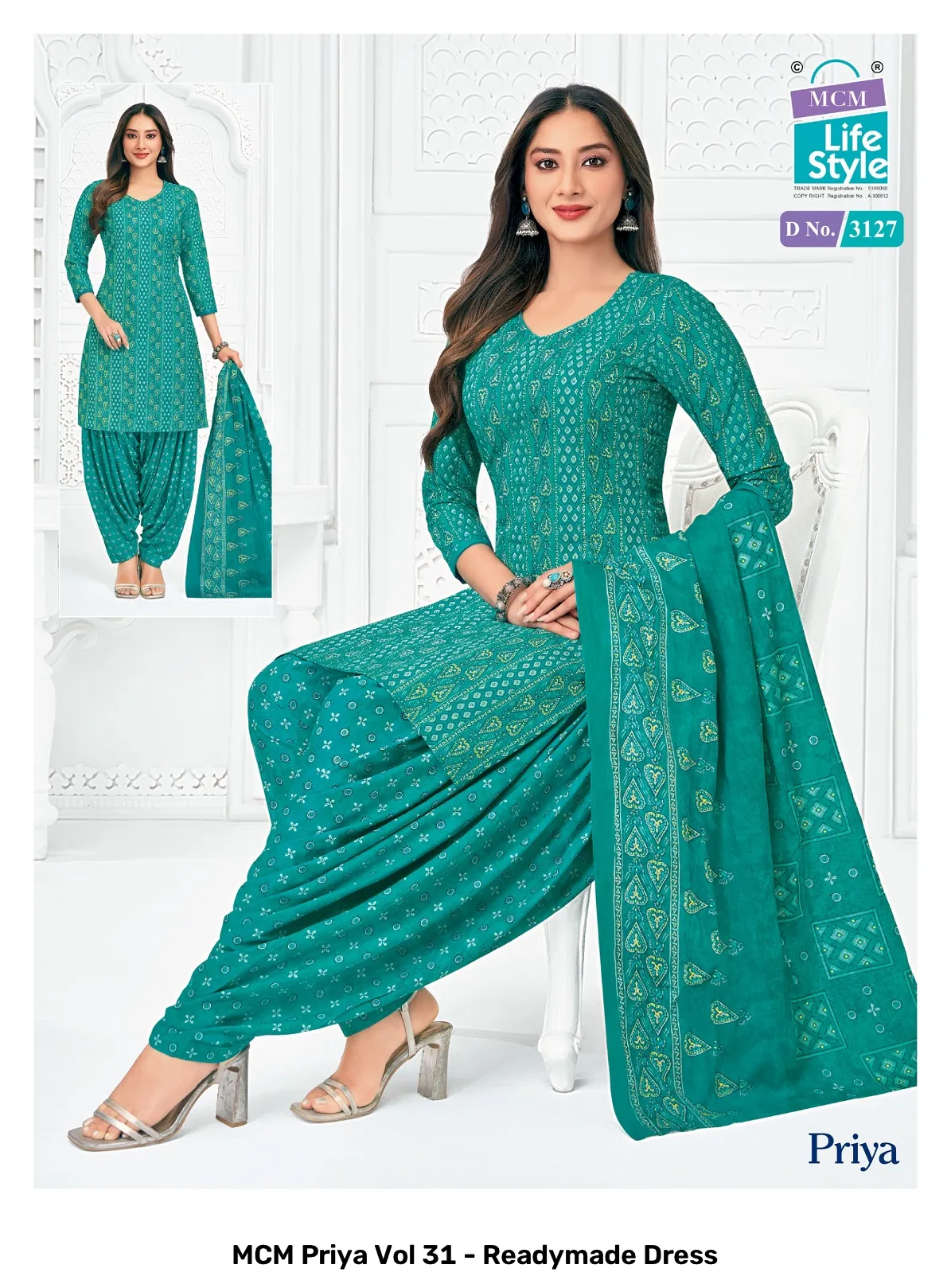 MCM Priya Vol 31 - Readymade Dress - Image 9