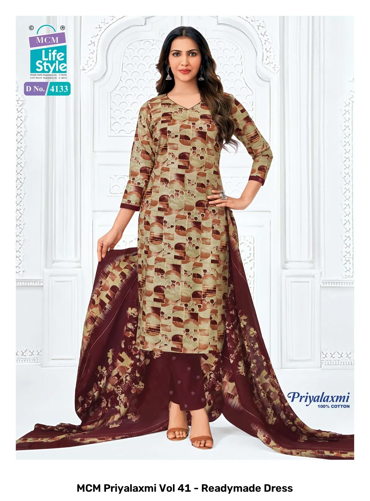 MCM Priyalaxmi Vol 41 - Readymade Dress - Image 5