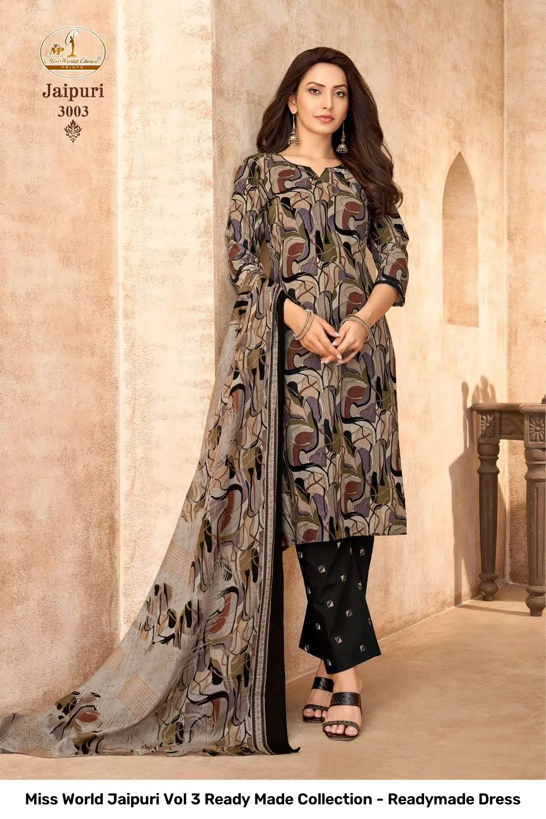 Miss World Jaipuri Vol 3 Ready Made Collection - Readymade Dress - Image 3