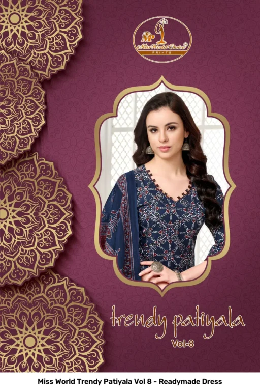 Miss World Trendy Patiyala Vol 8 - Readymade Dress