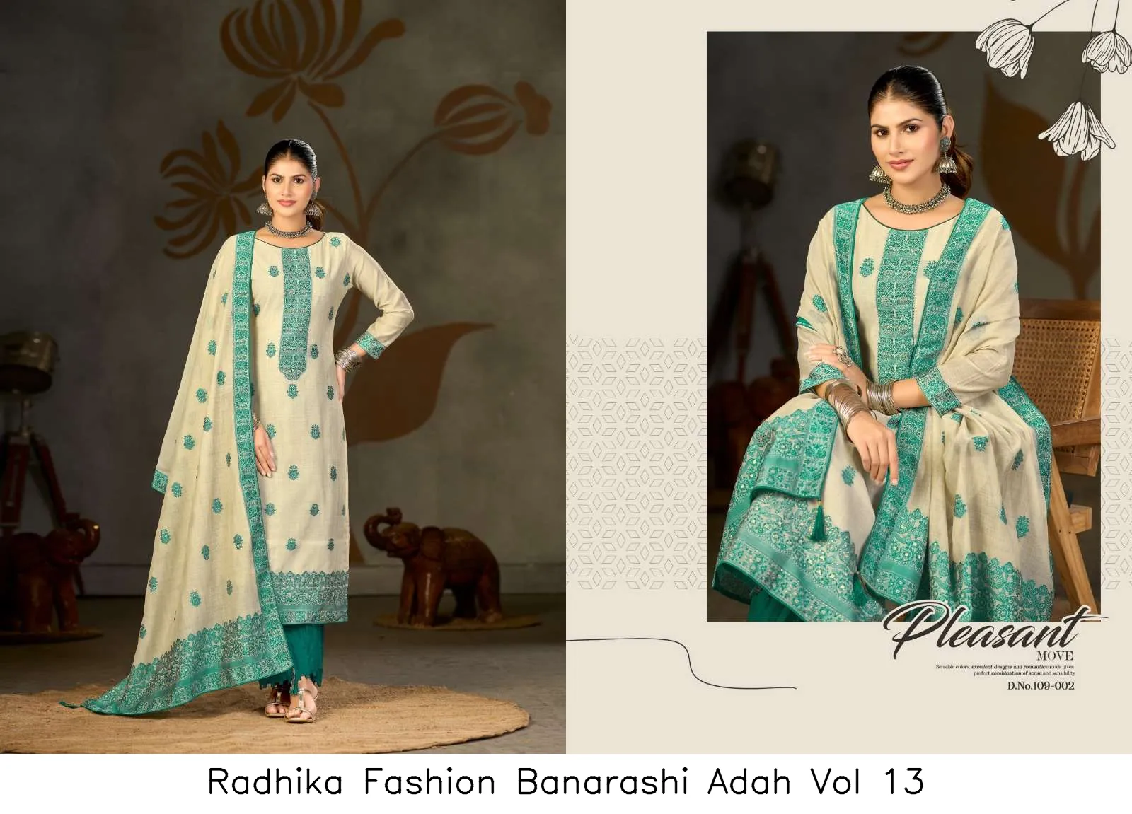 Radhika Fashion Banarashi Adah Vol 13 - Image 4