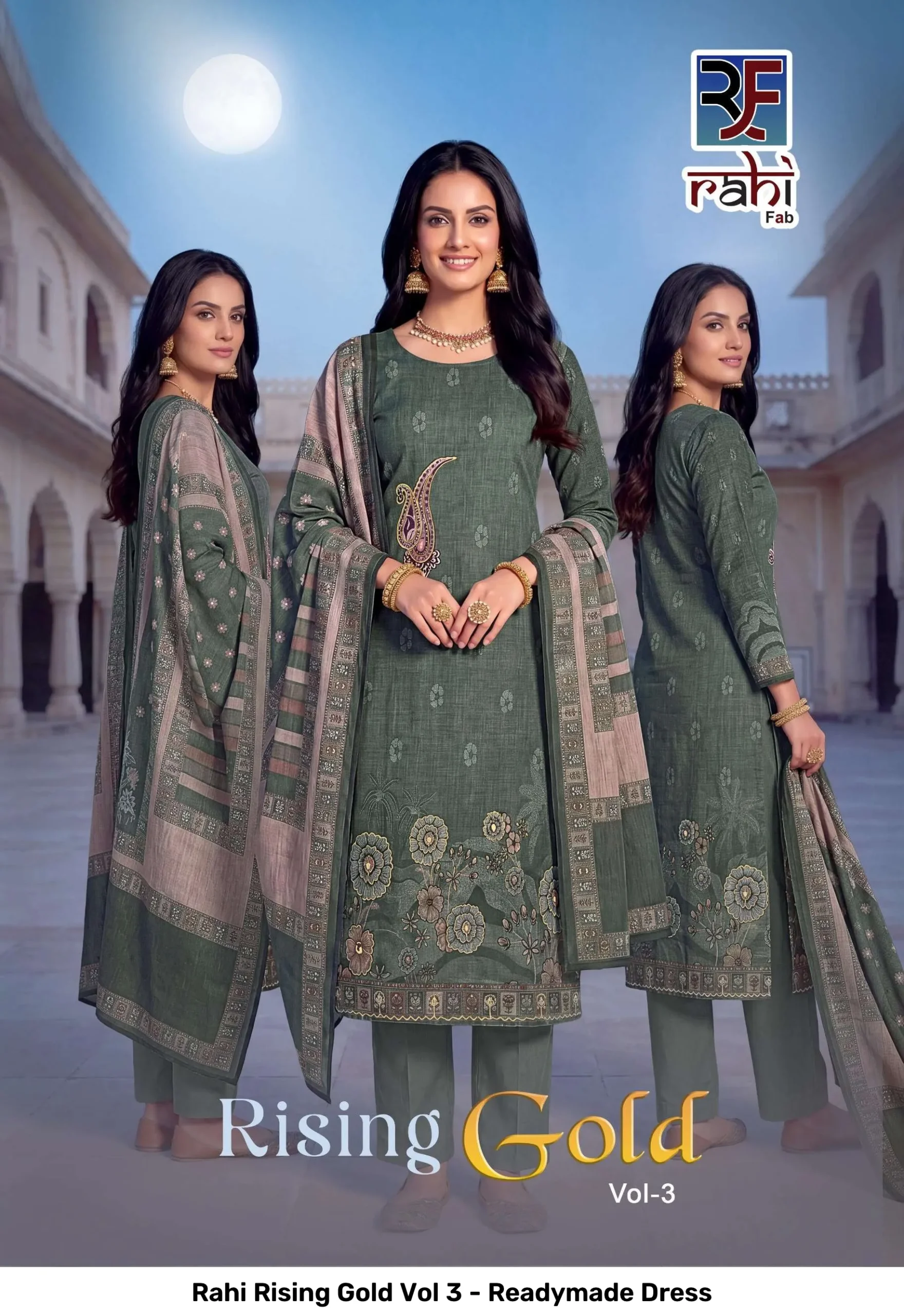 Rahi Rising Gold Vol 3 - Readymade Dress