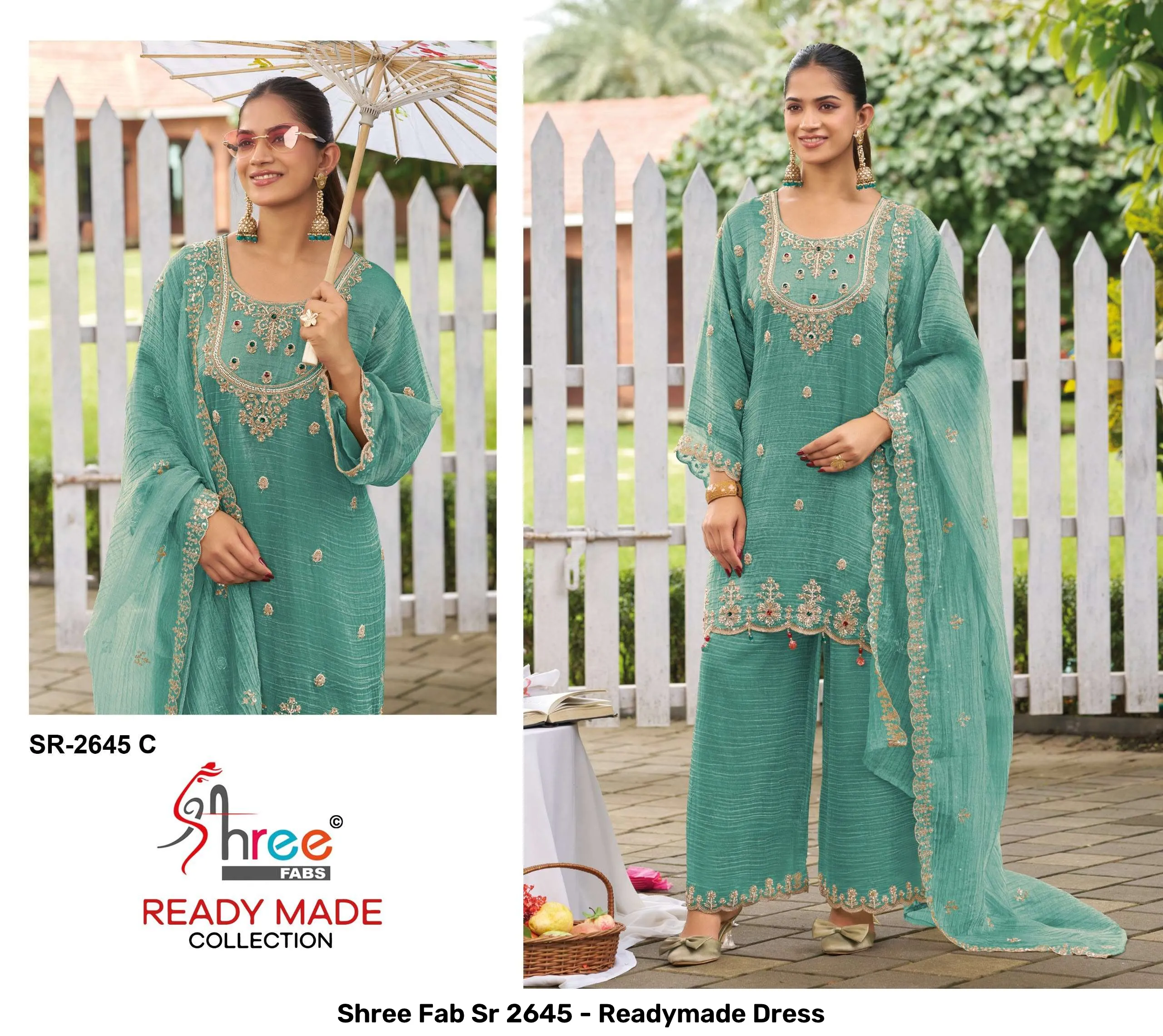 Shree Fab Sr 2645 - Readymade Dress - Image 4