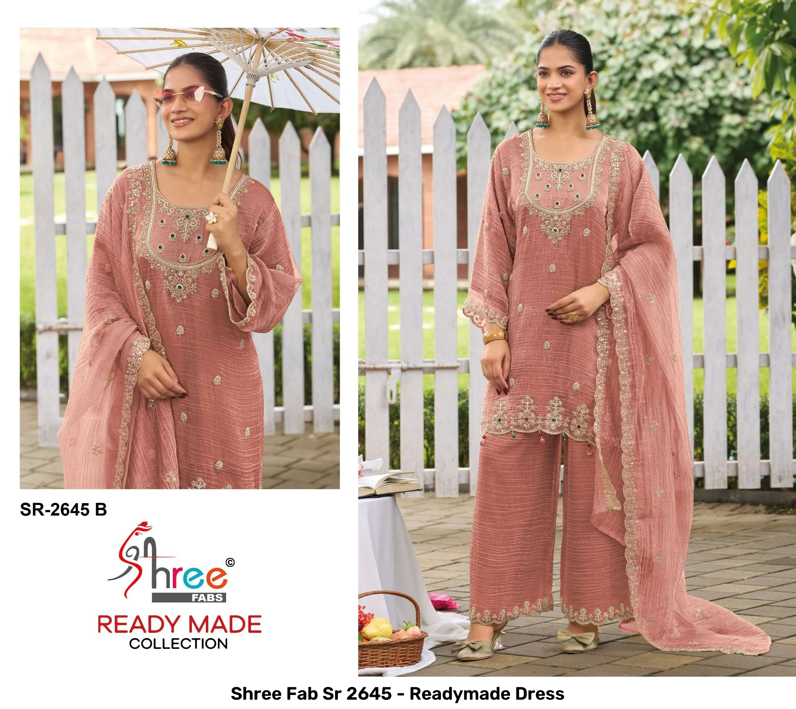 Shree Fab Sr 2645 - Readymade Dress - Image 6