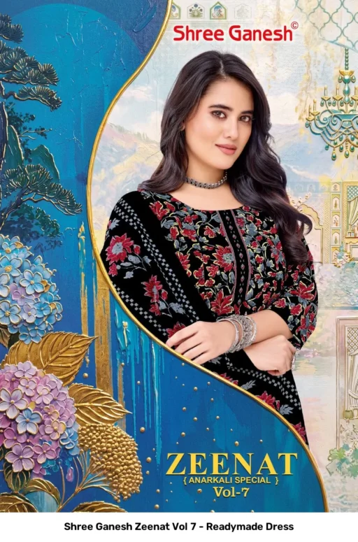 Shree Ganesh Zeenat Vol 7 - Readymade Dress