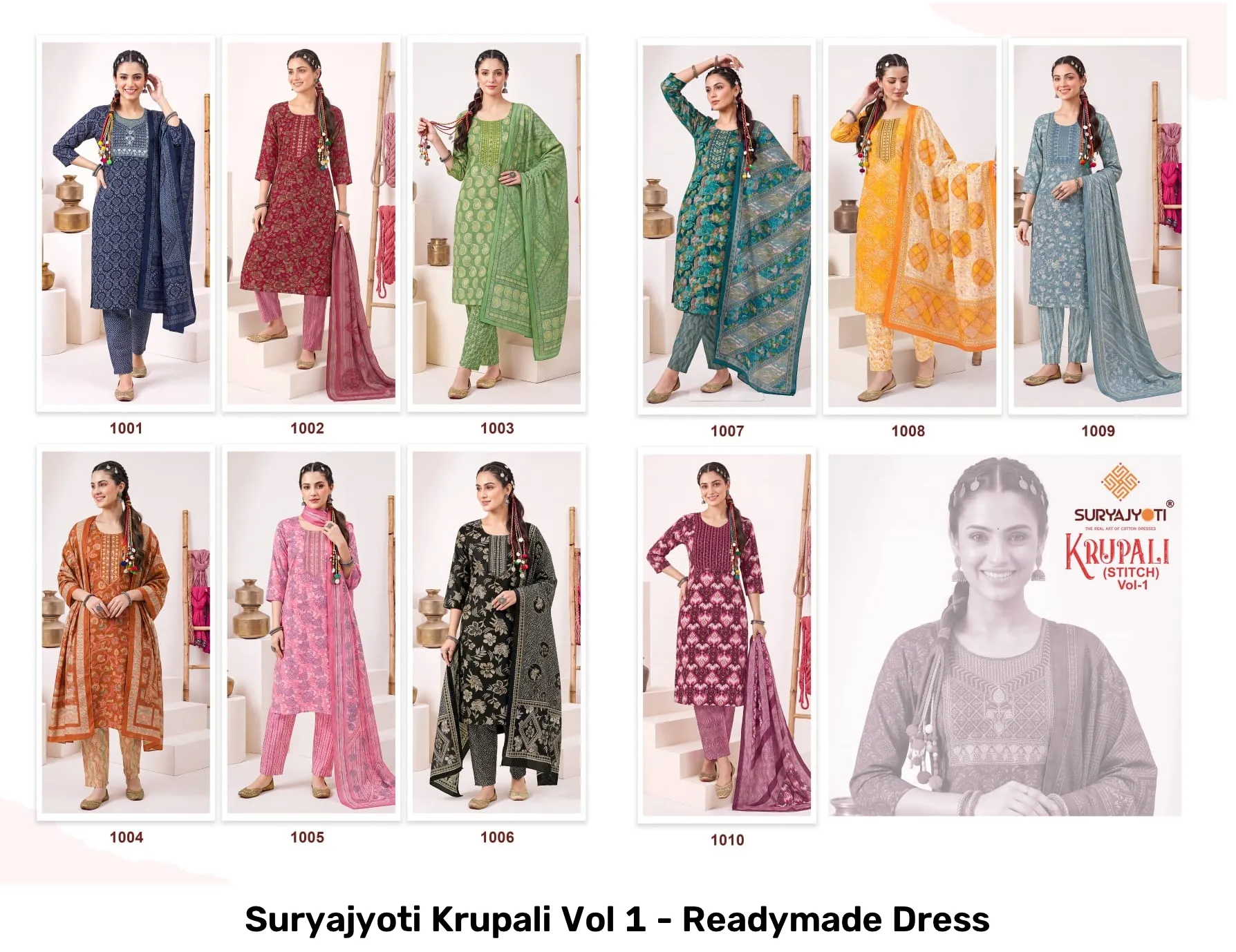 Suryajyoti Krupali Vol 1 - Readymade Dress - Image 2
