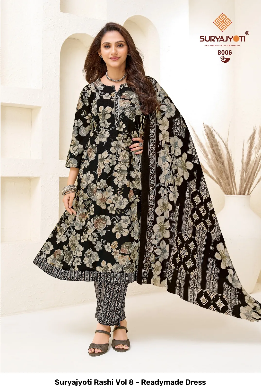 Suryajyoti Rashi Vol 8 - Readymade Dress - Image 10
