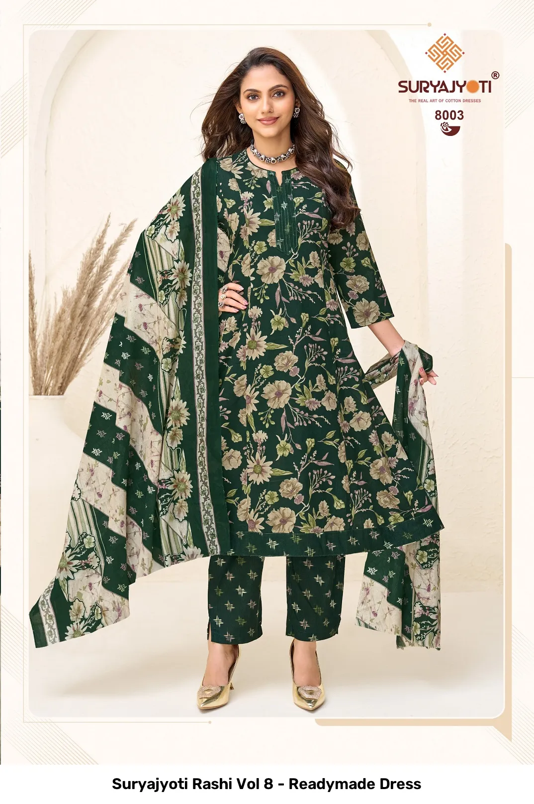 Suryajyoti Rashi Vol 8 - Readymade Dress - Image 11