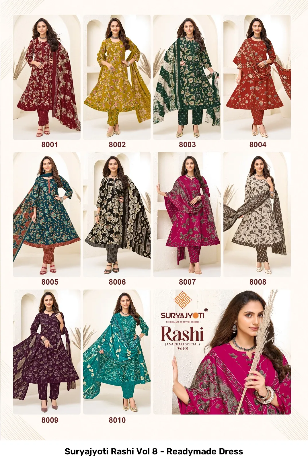 Suryajyoti Rashi Vol 8 - Readymade Dress - Image 2