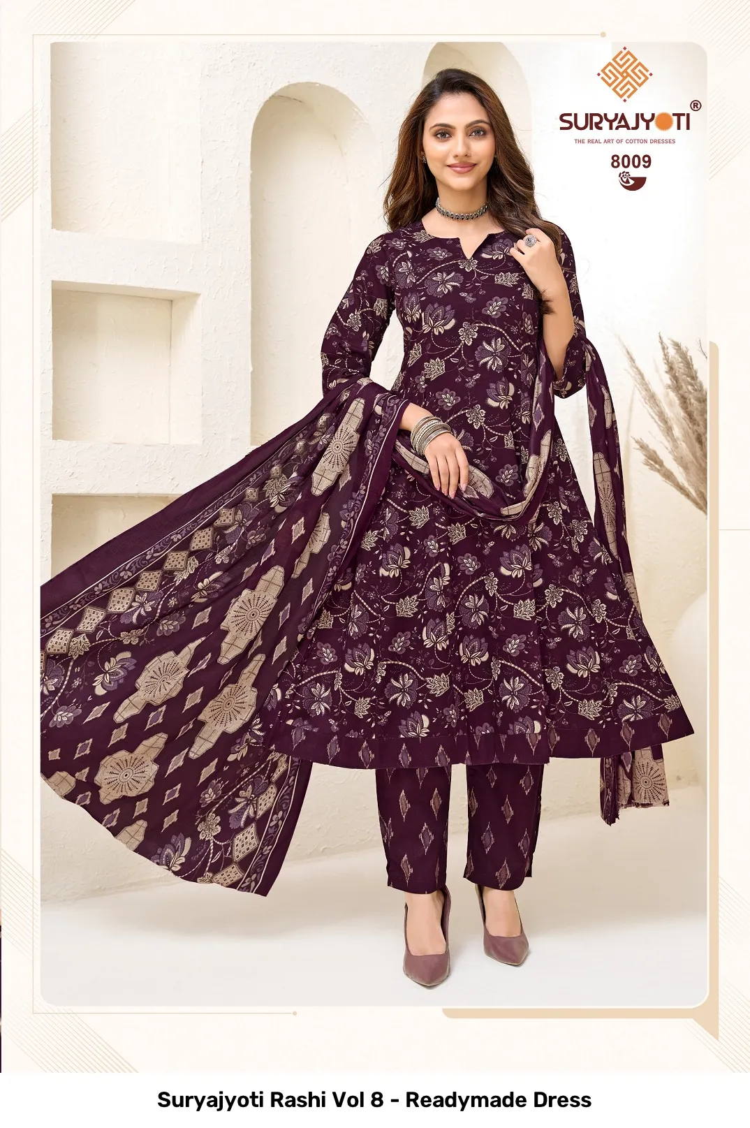 Suryajyoti Rashi Vol 8 - Readymade Dress - Image 6