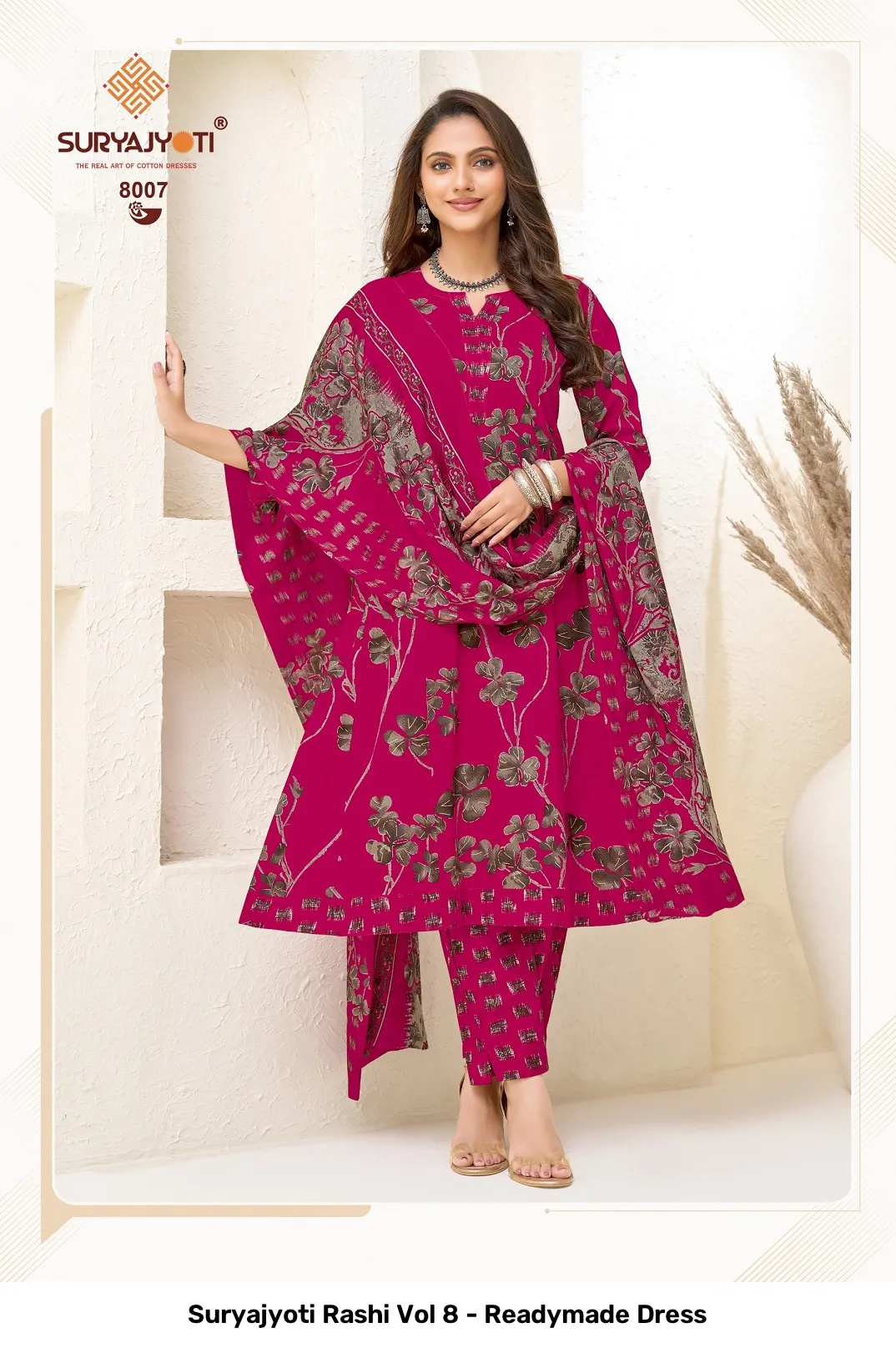 Suryajyoti Rashi Vol 8 - Readymade Dress - Image 7