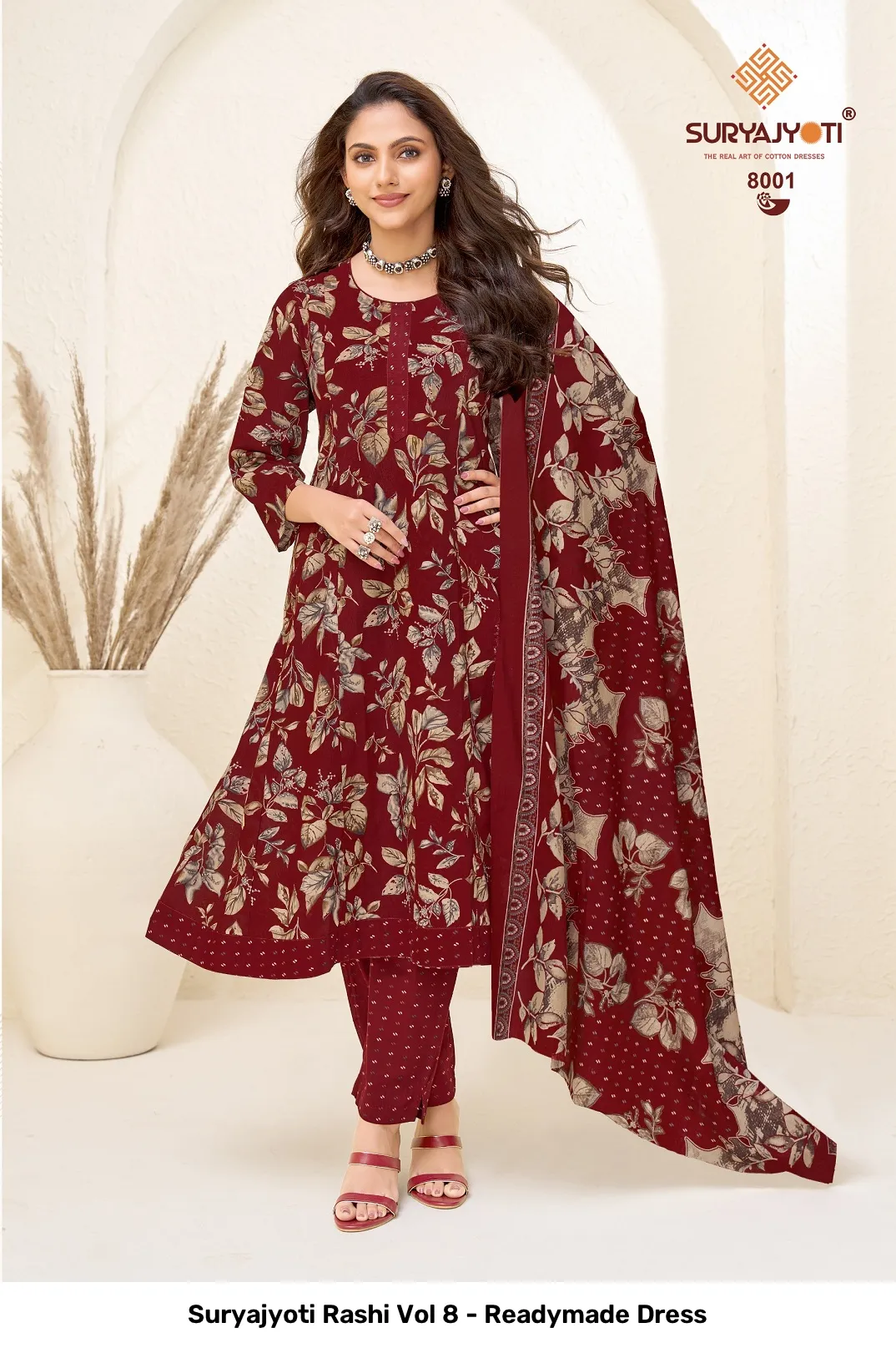 Suryajyoti Rashi Vol 8 - Readymade Dress - Image 9