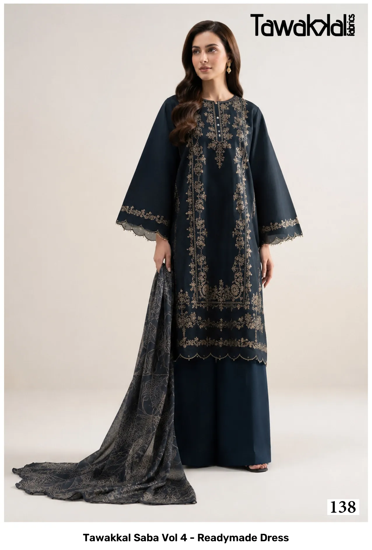 Tawakkal Saba Vol 4 - Readymade Dress - Image 6