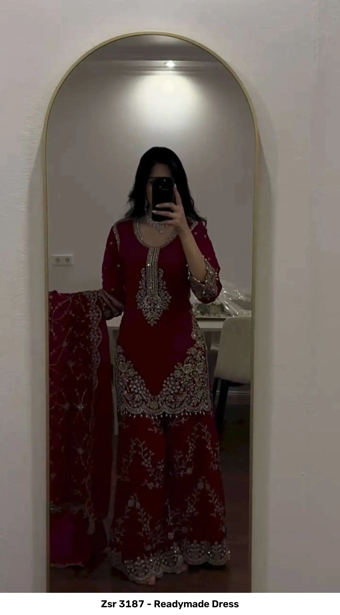 Zsr 3187 - Readymade Dress - Image 2