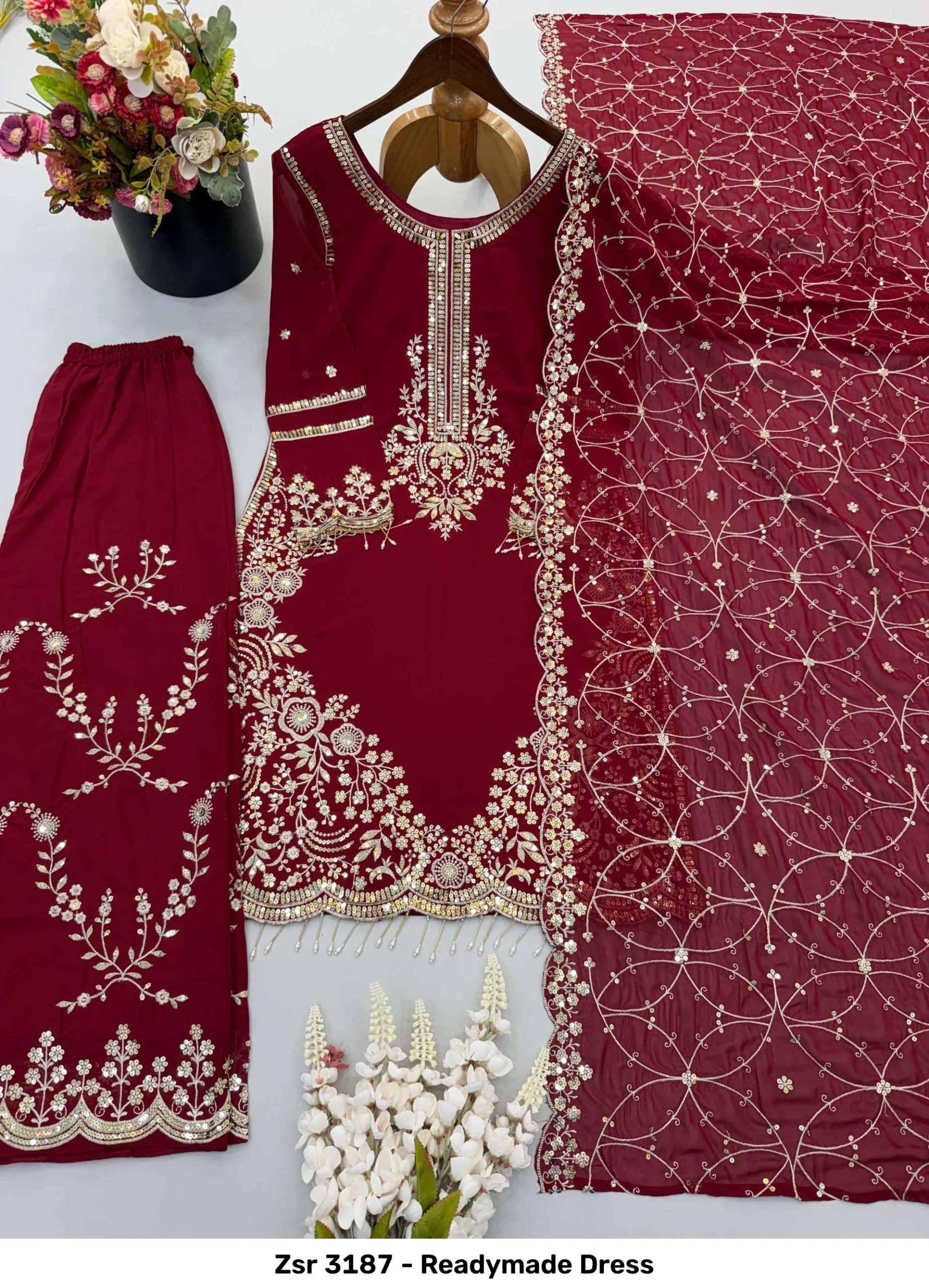 Zsr 3187 - Readymade Dress - Image 4