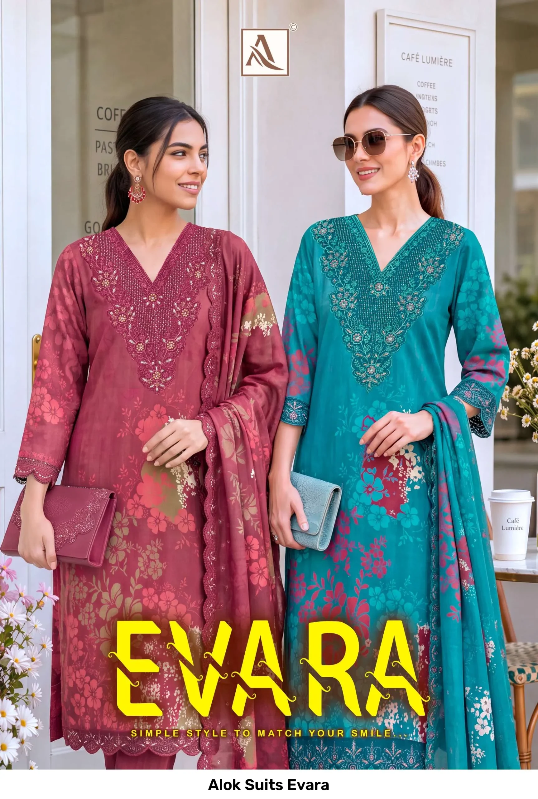 Alok Suits Evara