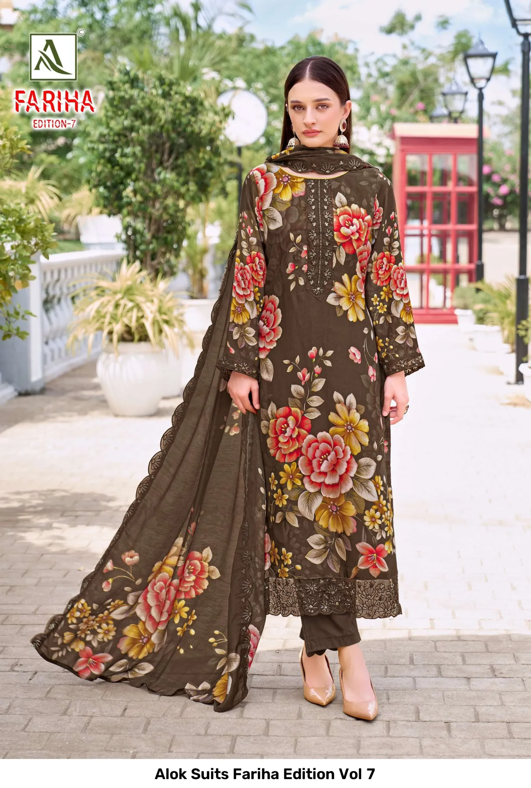 Alok Suits Fariha Edition Vol 7 - Image 10