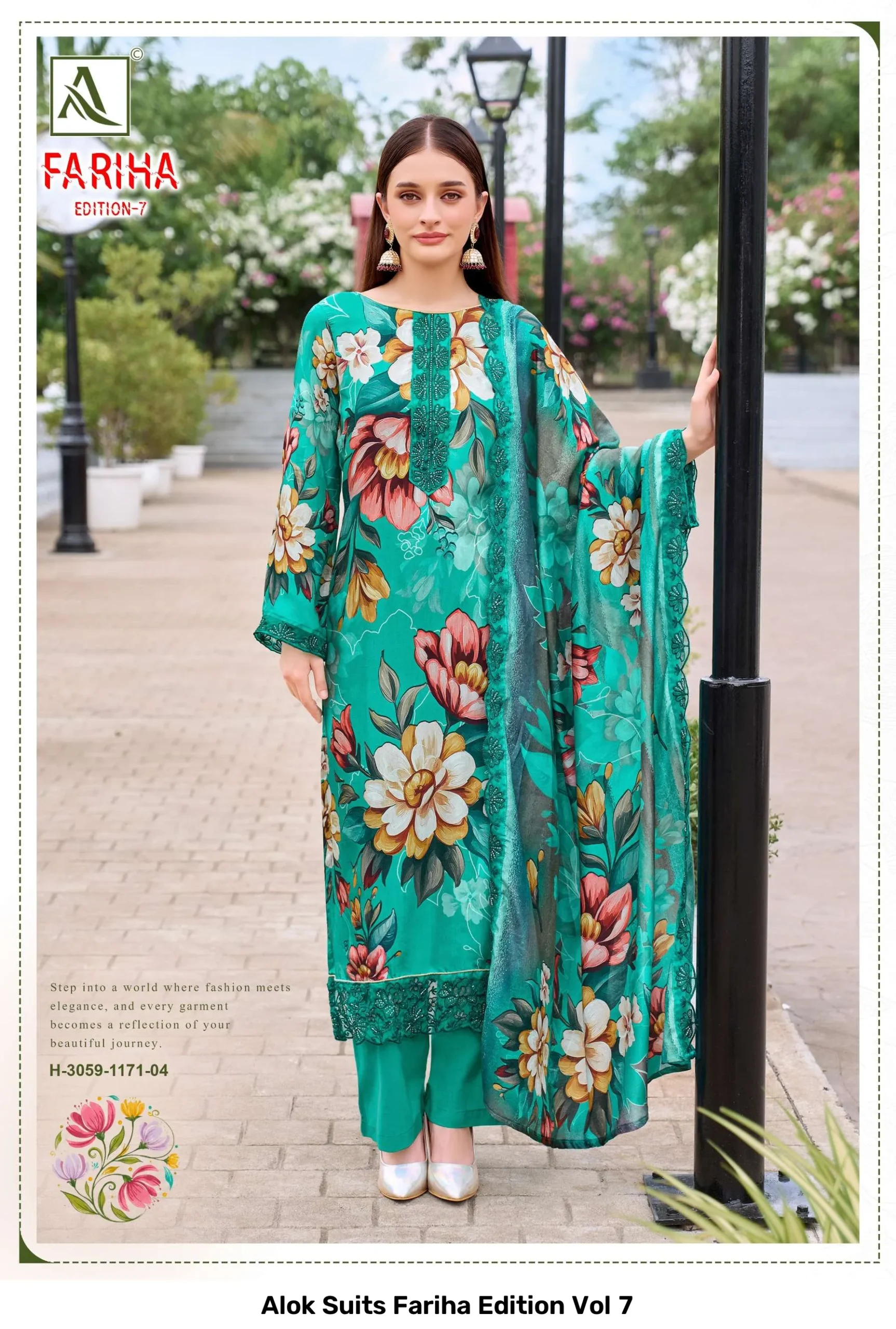 Alok Suits Fariha Edition Vol 7 - Image 2