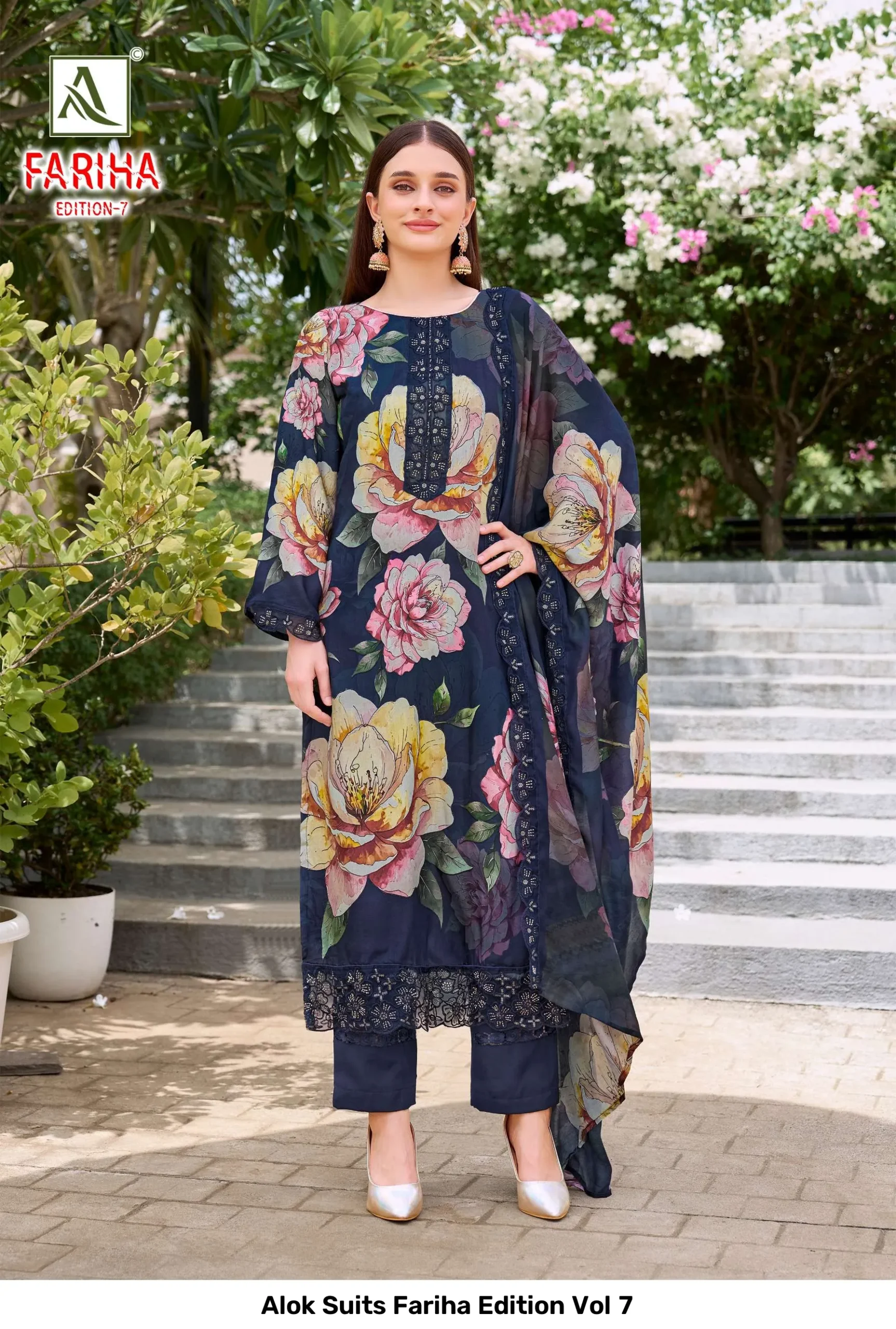 Alok Suits Fariha Edition Vol 7 - Image 4