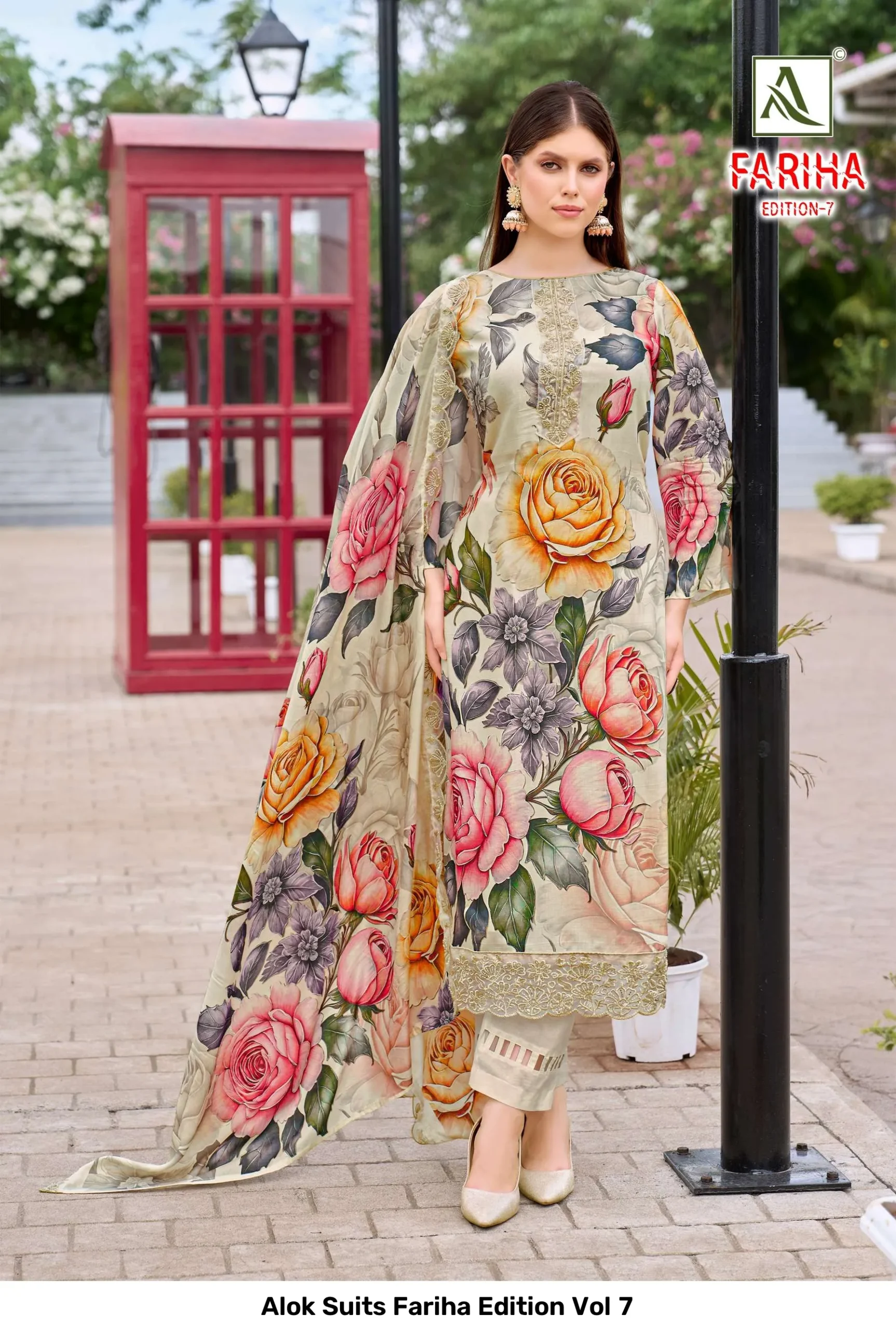 Alok Suits Fariha Edition Vol 7 - Image 5