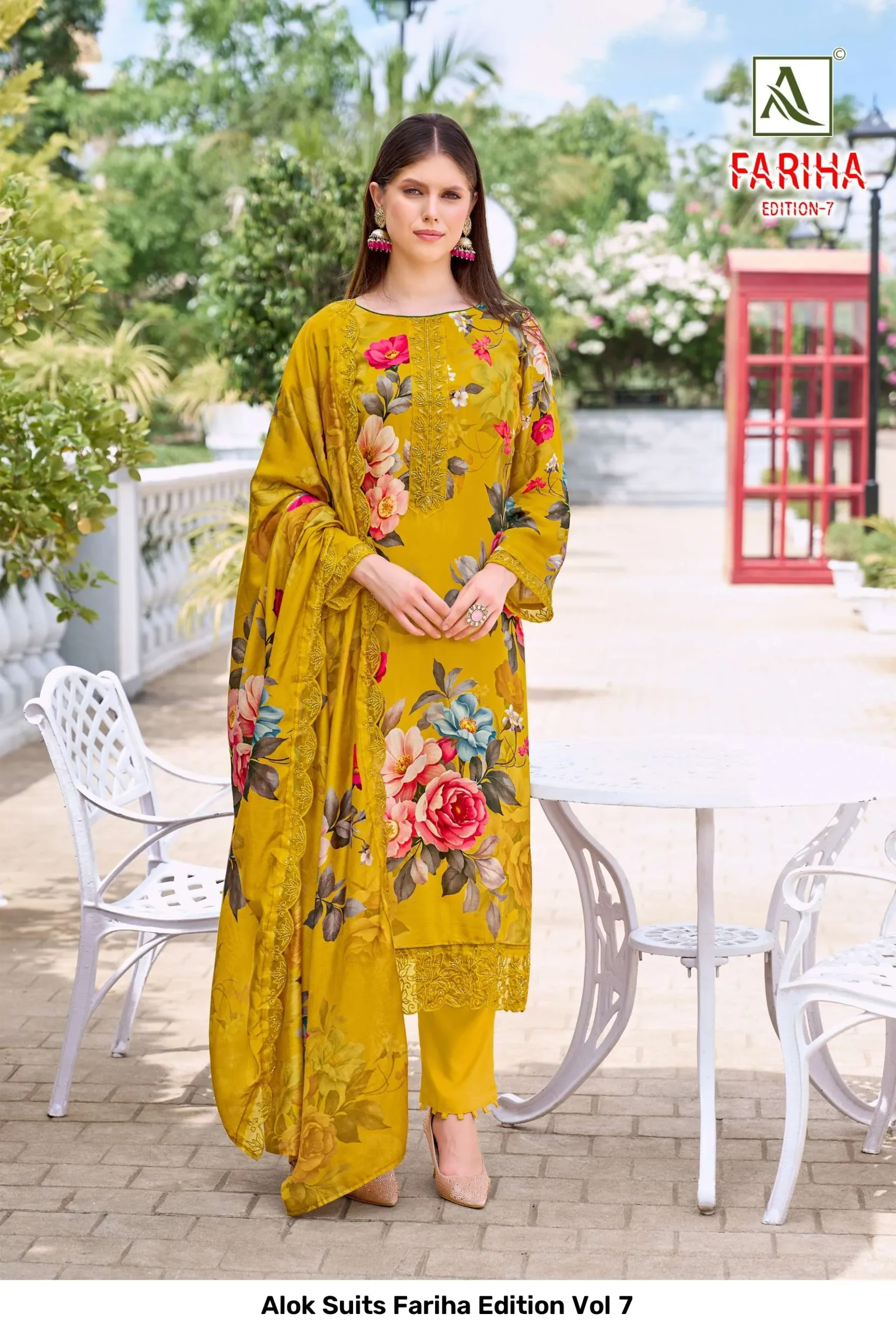 Alok Suits Fariha Edition Vol 7 - Image 7