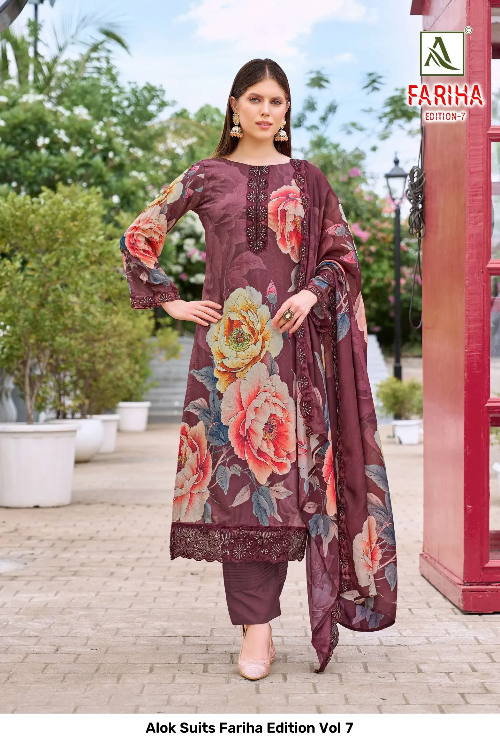 Alok Suits Fariha Edition Vol 7 - Image 8