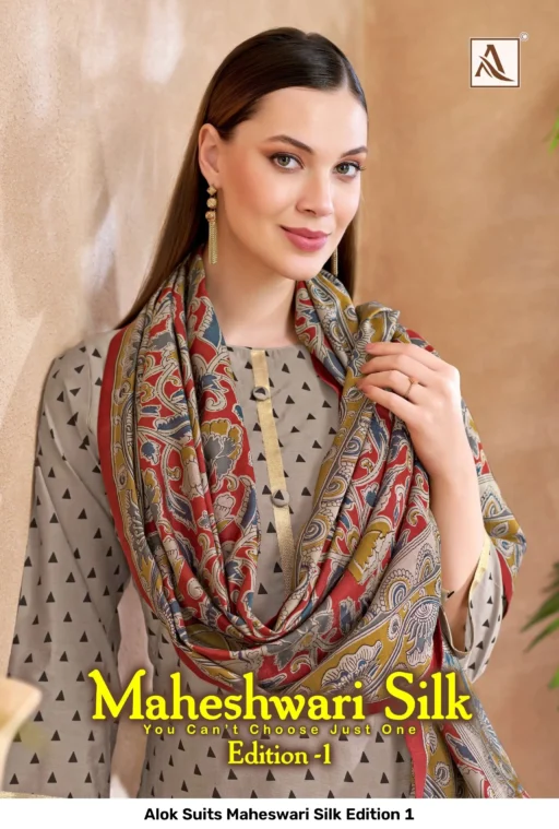 Alok Suits Maheswari Silk Edition 1
