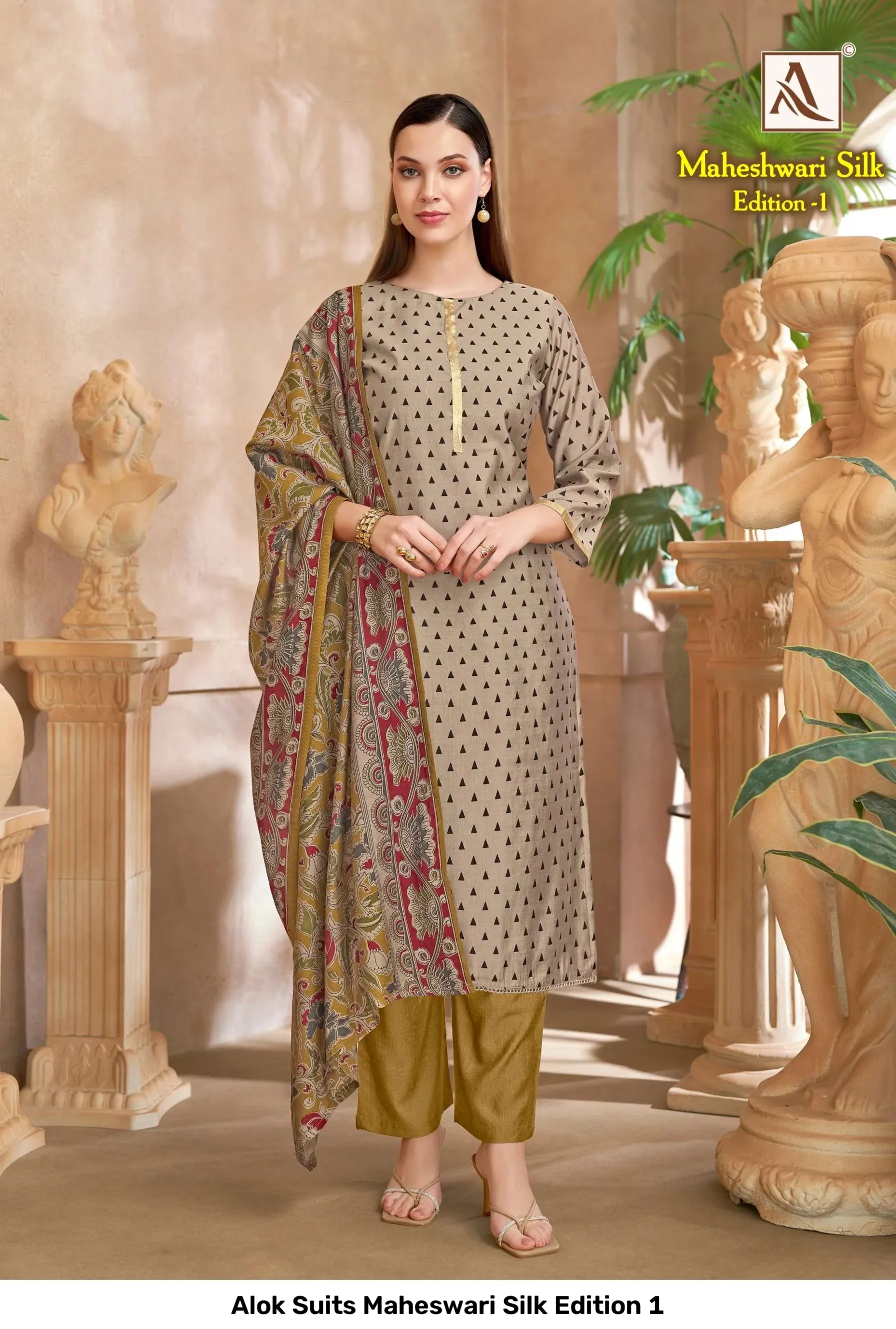 Alok Suits Maheswari Silk Edition 1 - Image 2