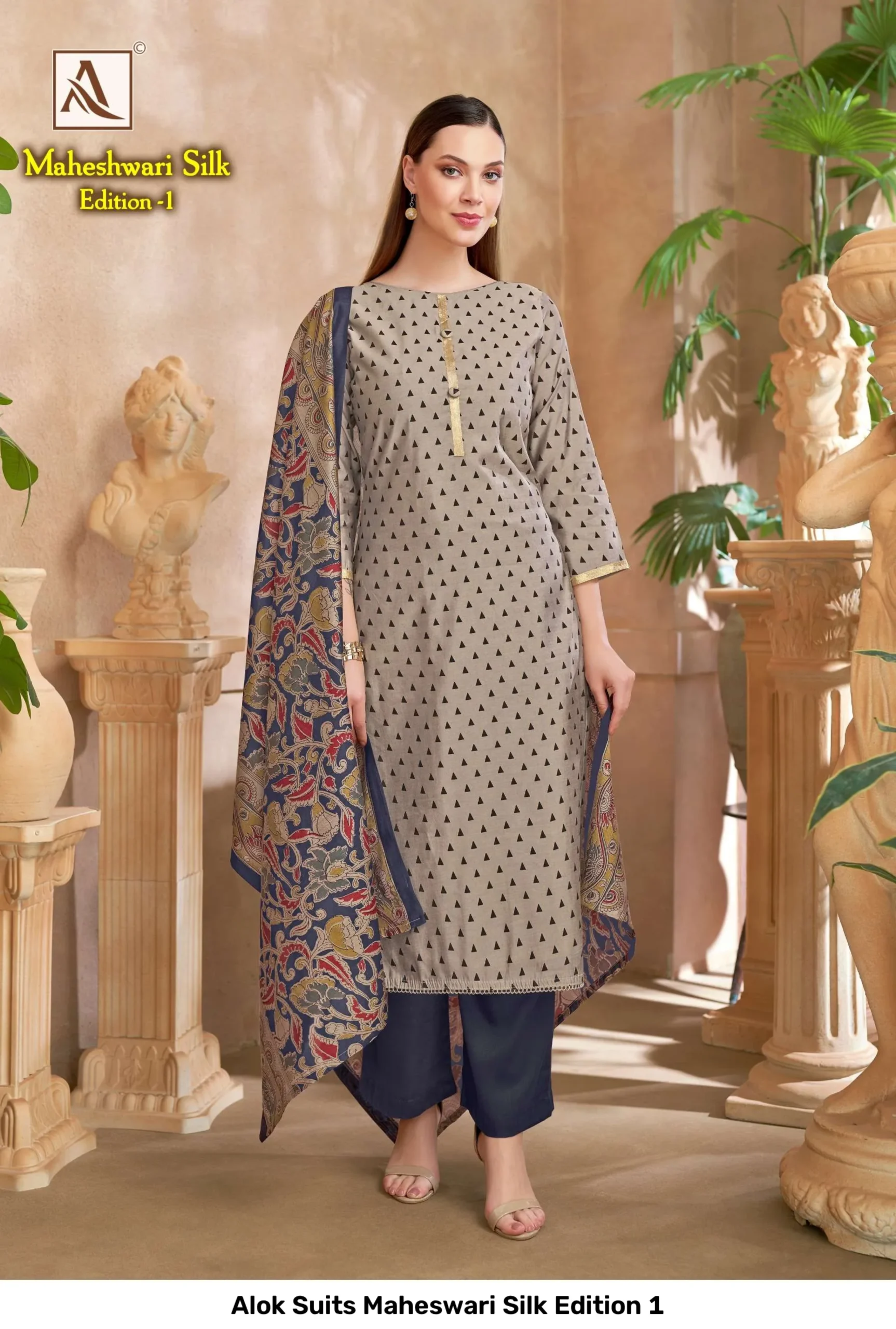 Alok Suits Maheswari Silk Edition 1 - Image 3