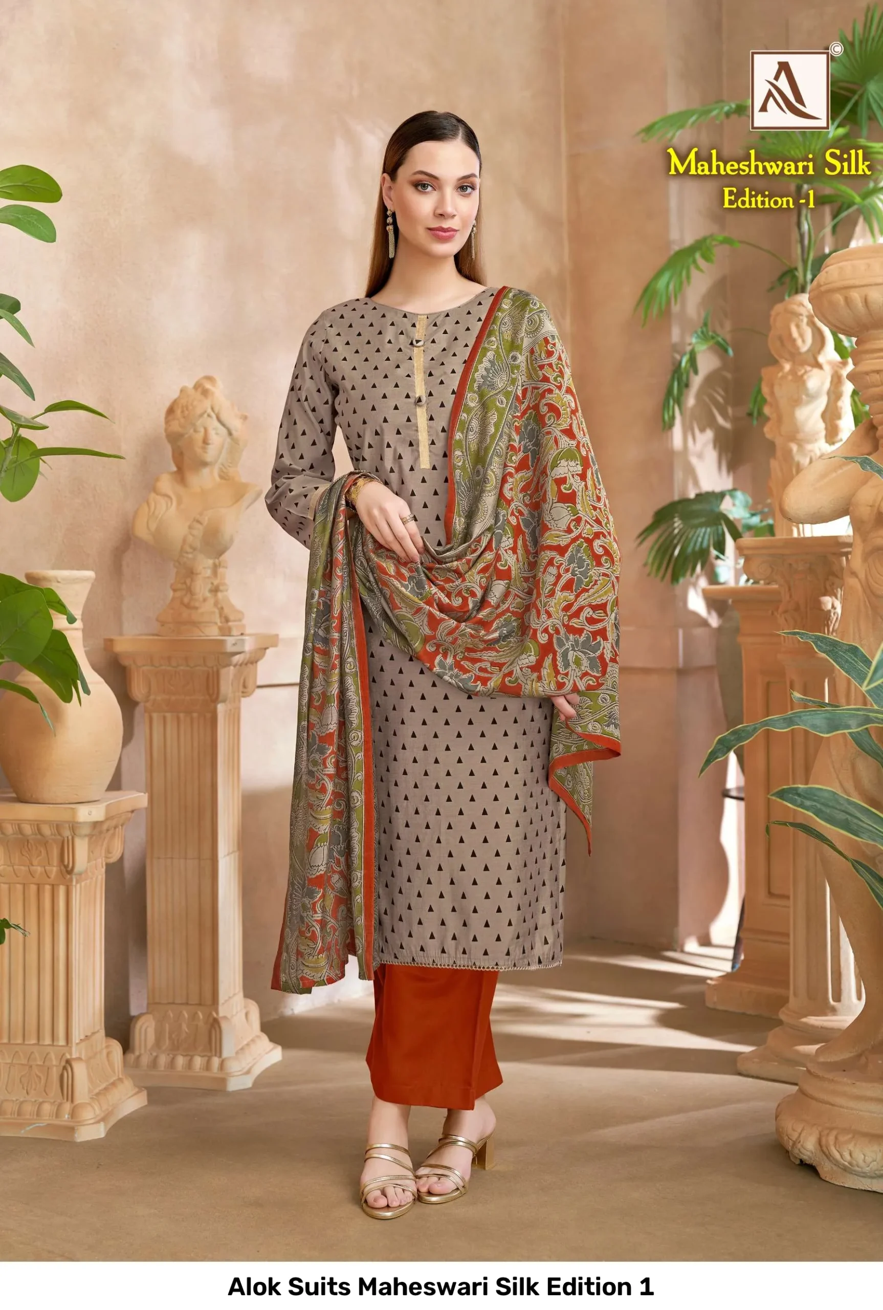 Alok Suits Maheswari Silk Edition 1 - Image 4