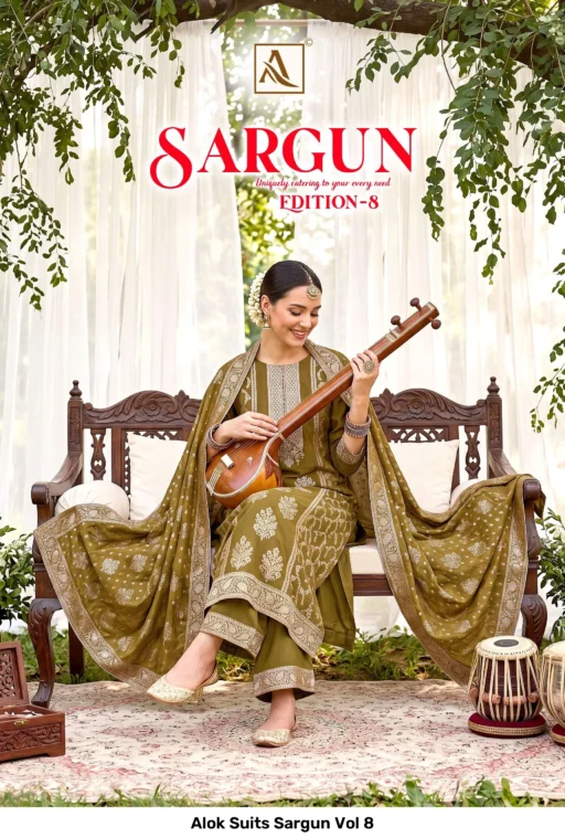 Alok Suits Sargun Vol 8