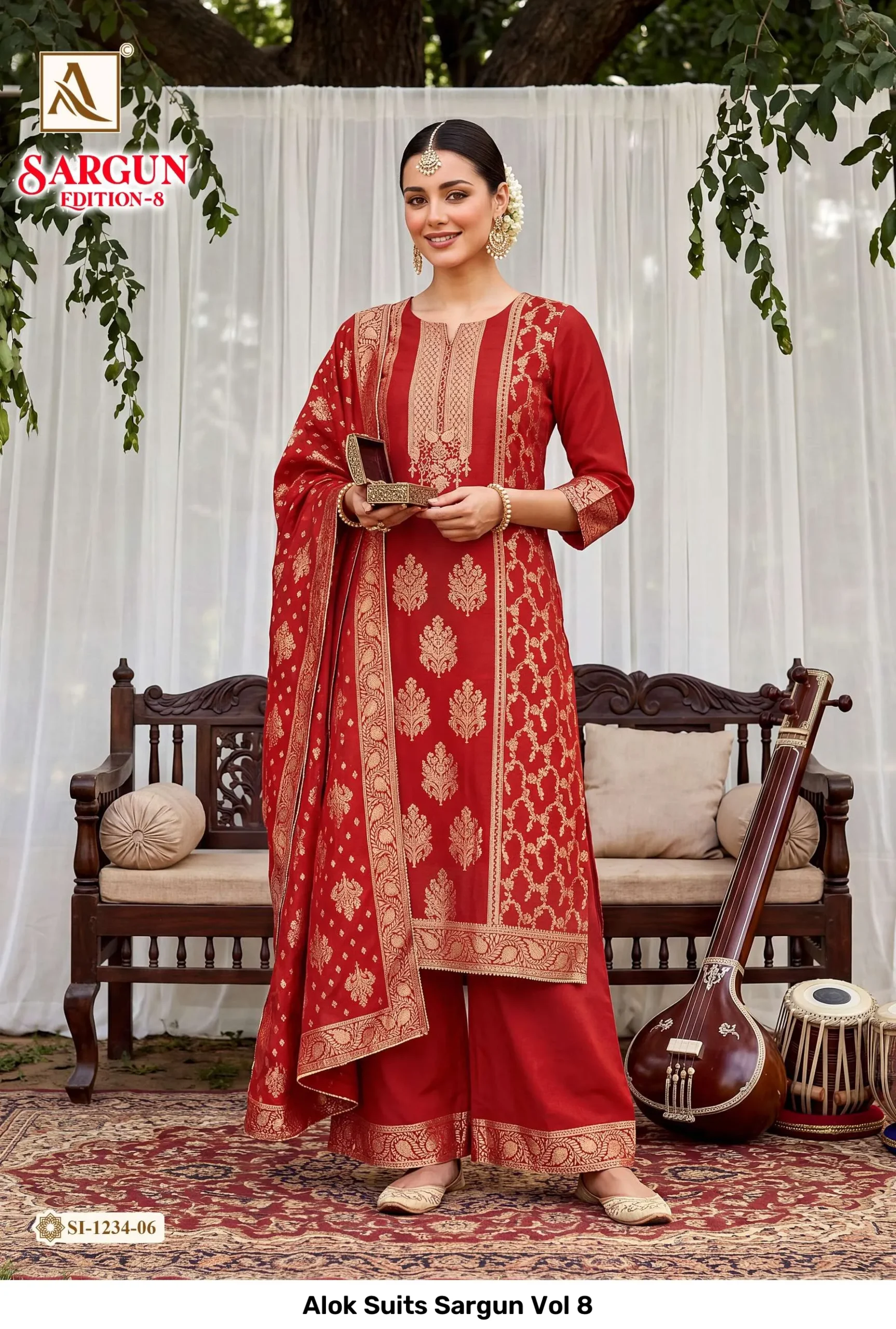 Alok Suits Sargun Vol 8 - Image 5